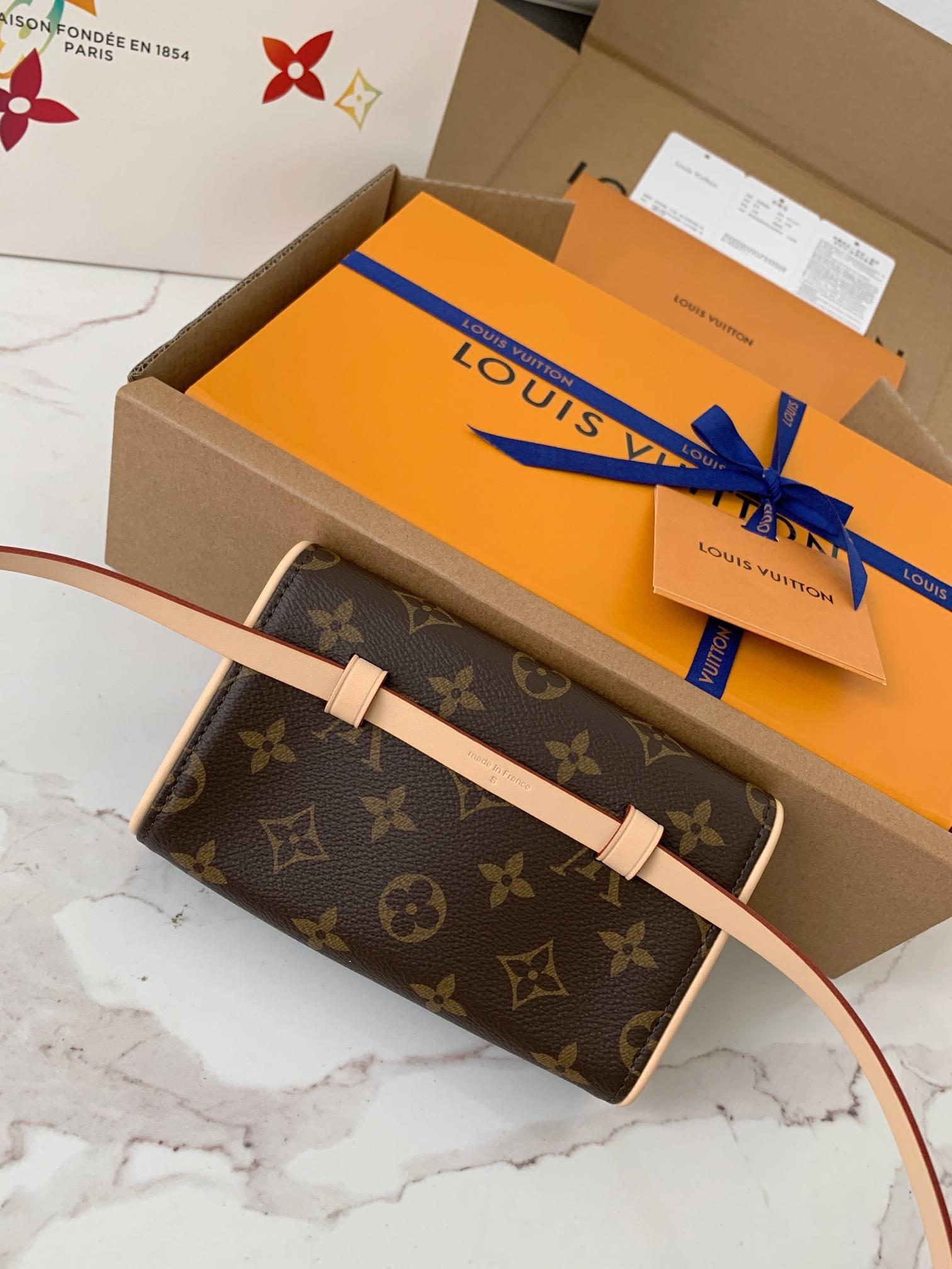 L*V vintage purse M51855 size:16.5*10*4cm