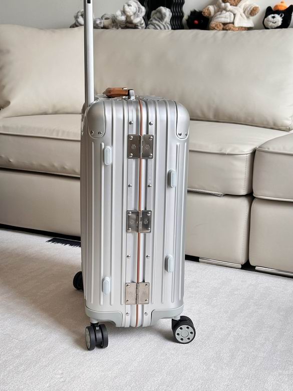 RIMOWA aluminum alloy original new limited edition carry-on trolley suitcase 21 inches