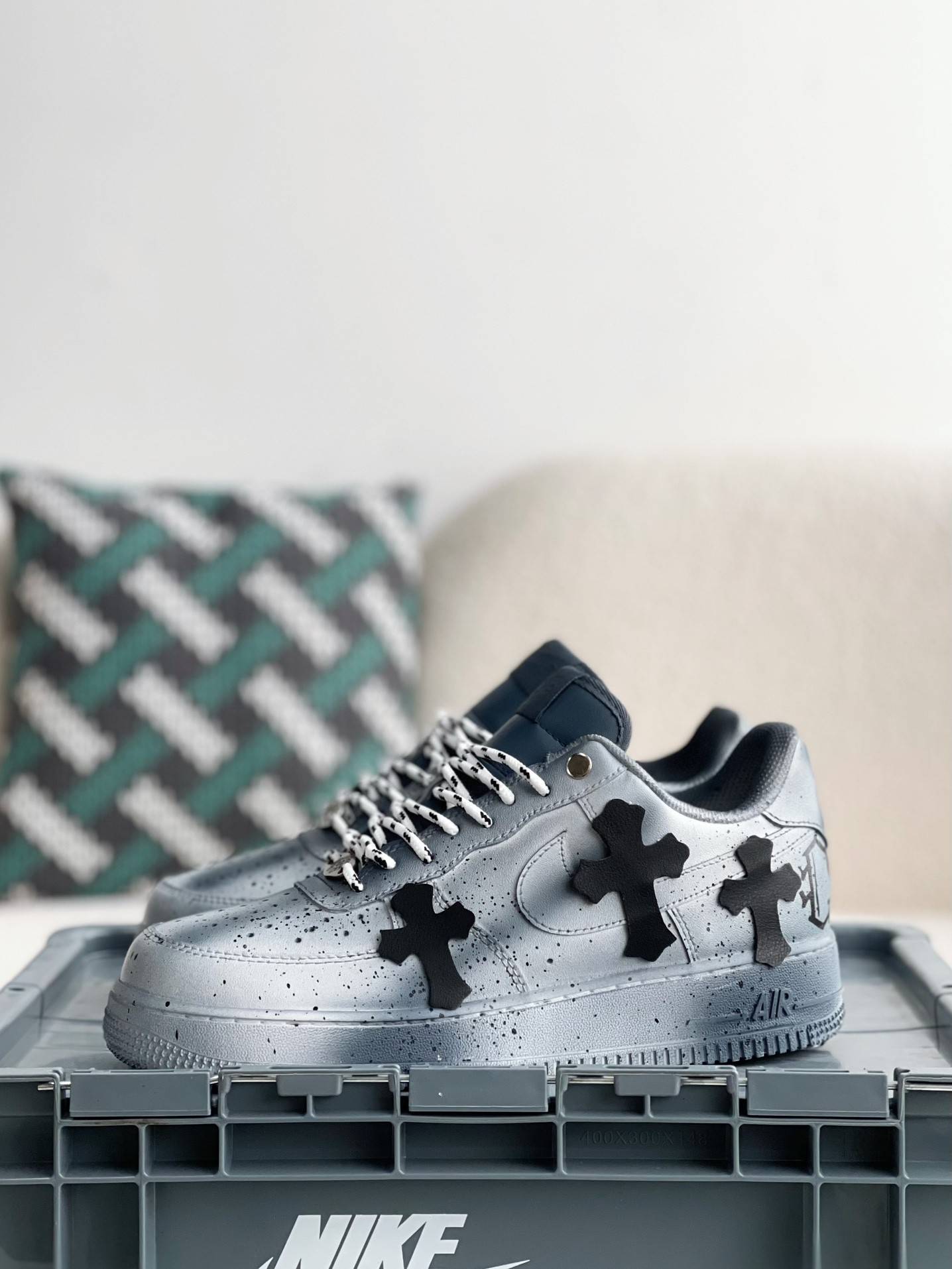 Chrome Hearts x Nike Air Force 1 sneakers