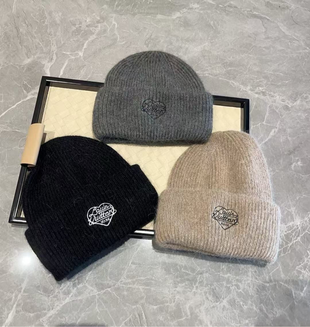 [#4093] Louis Vuitton autumn and wi nter new knitted hat