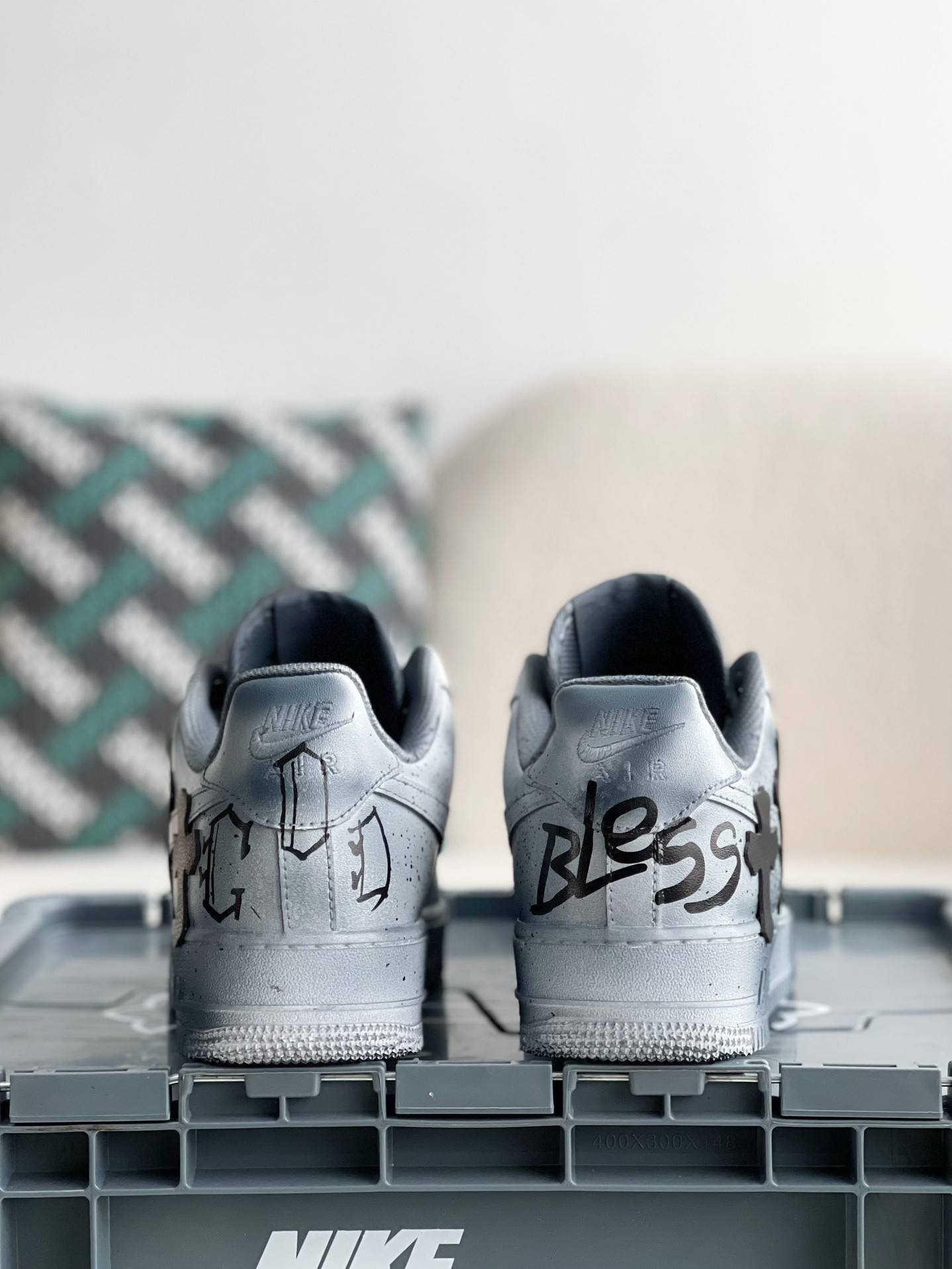 Chrome Hearts x Nike Air Force 1 sneakers