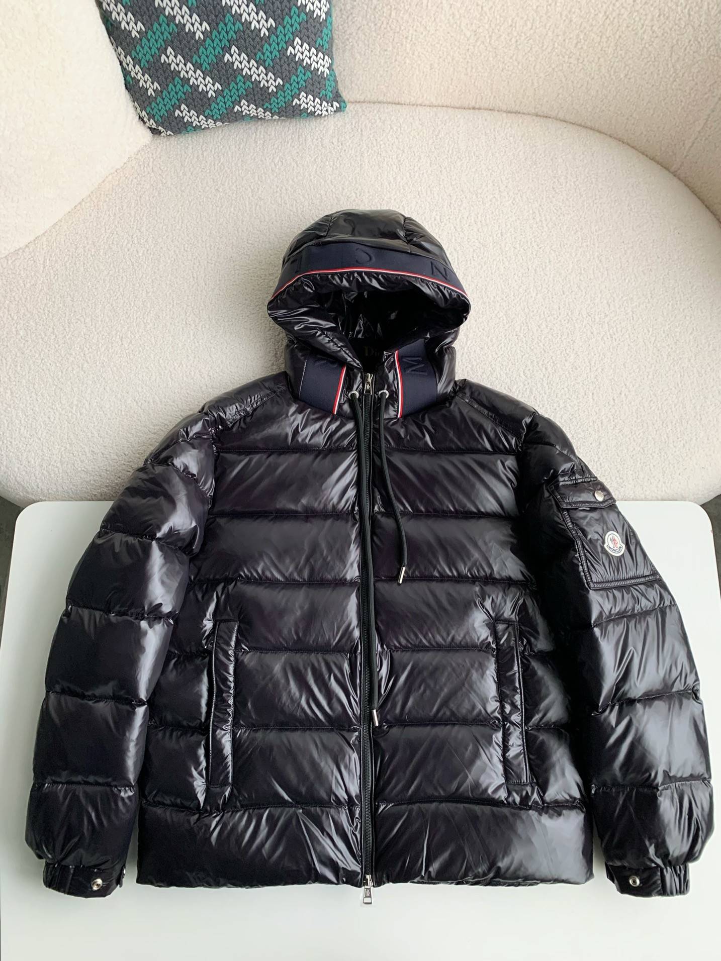 Moncler Short men''s down jacket