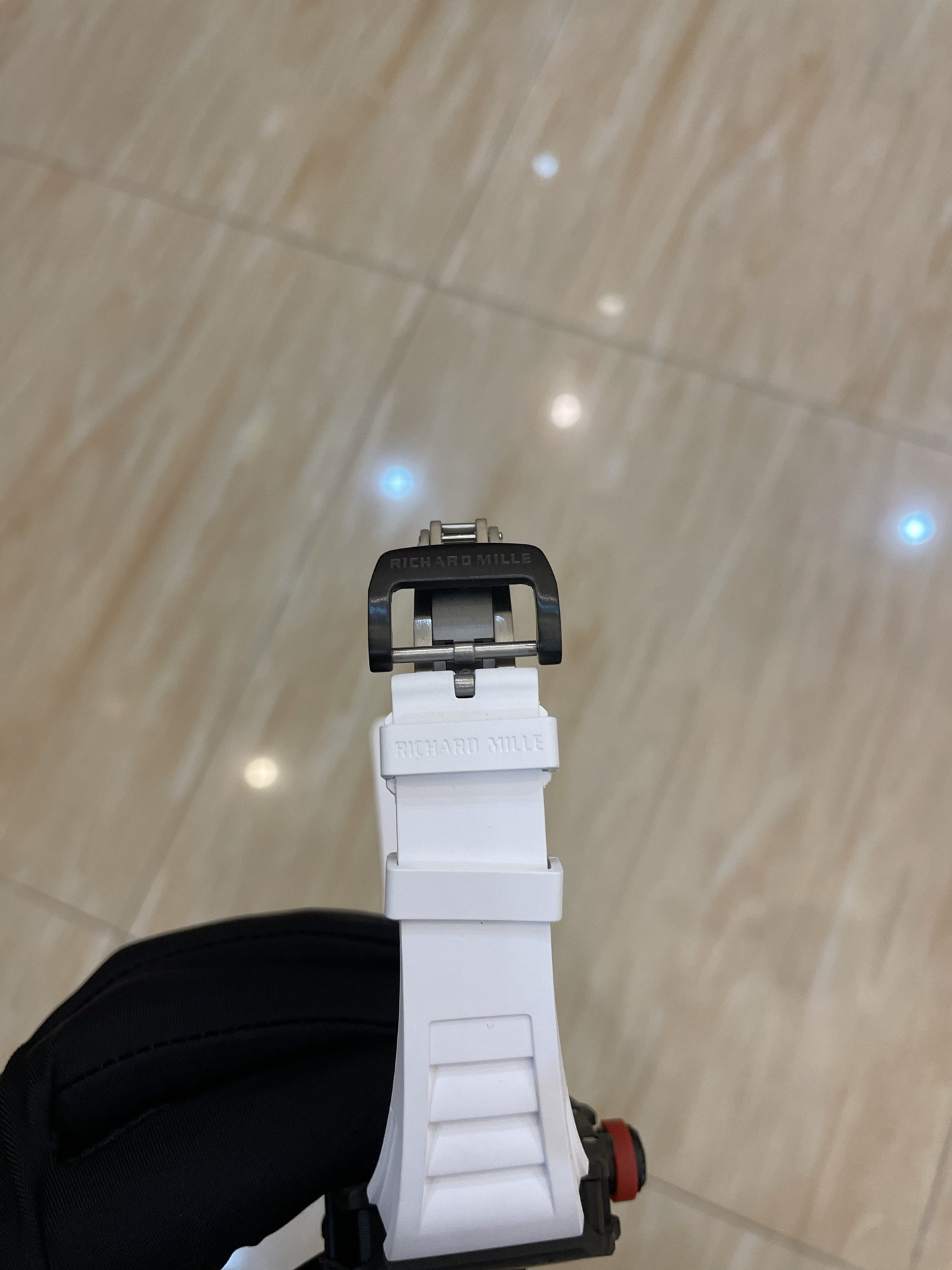 Richard Miller Ultimate Edition Integrated White Sapphire Shock Absorbing Movement RM35-02 Transparent Automatic Mechanical Integrated Movement