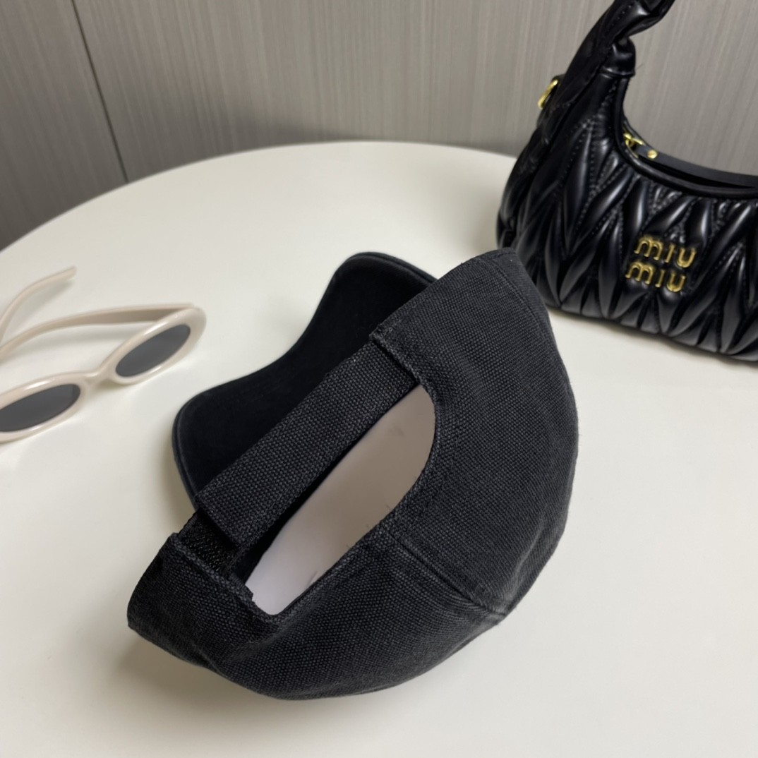 [#4807] Prada baseball cap peaked ca p hat