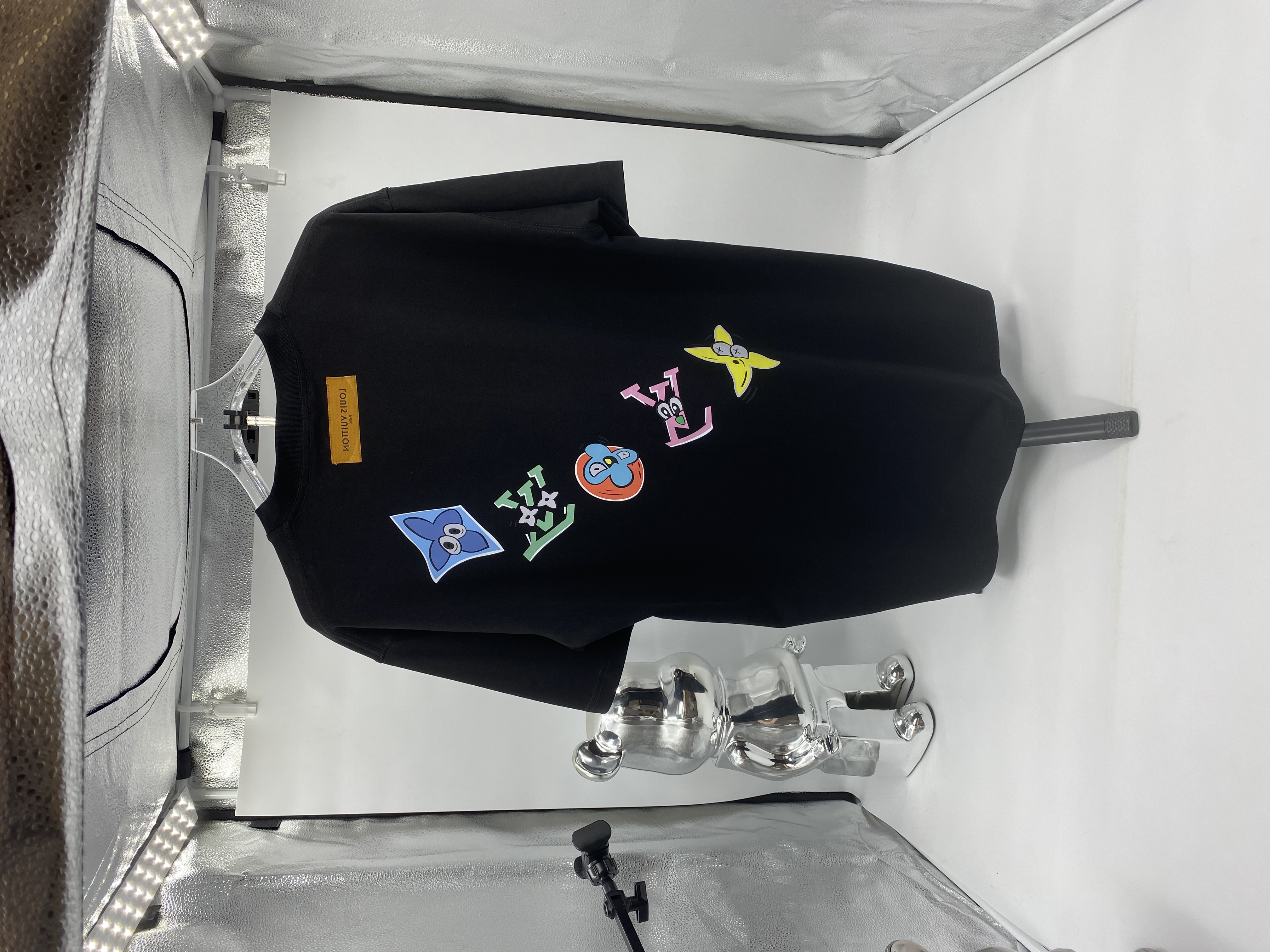 Louis Vuitton 23ss front and back patterned t-shirt