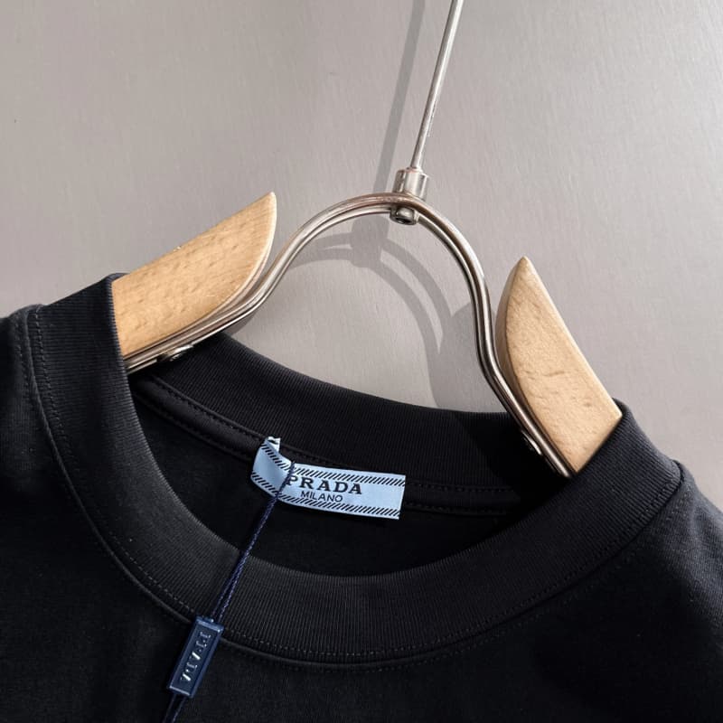 Minimalist Patchwork Embroidered T-Shirt