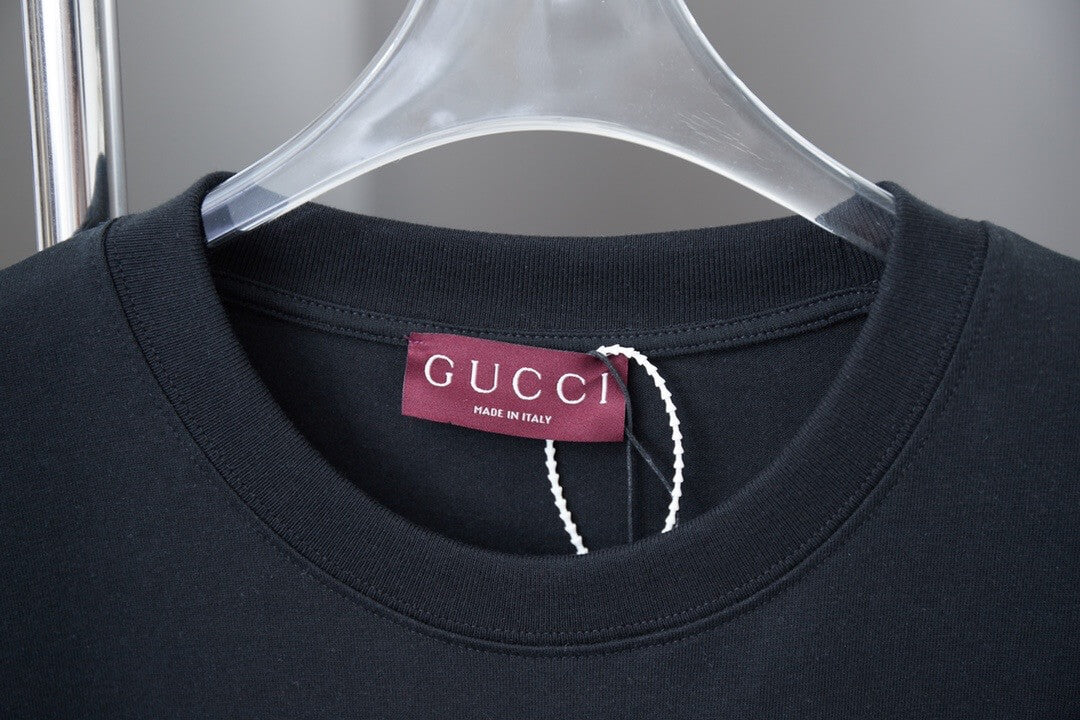 Letter Stickers T Shirt