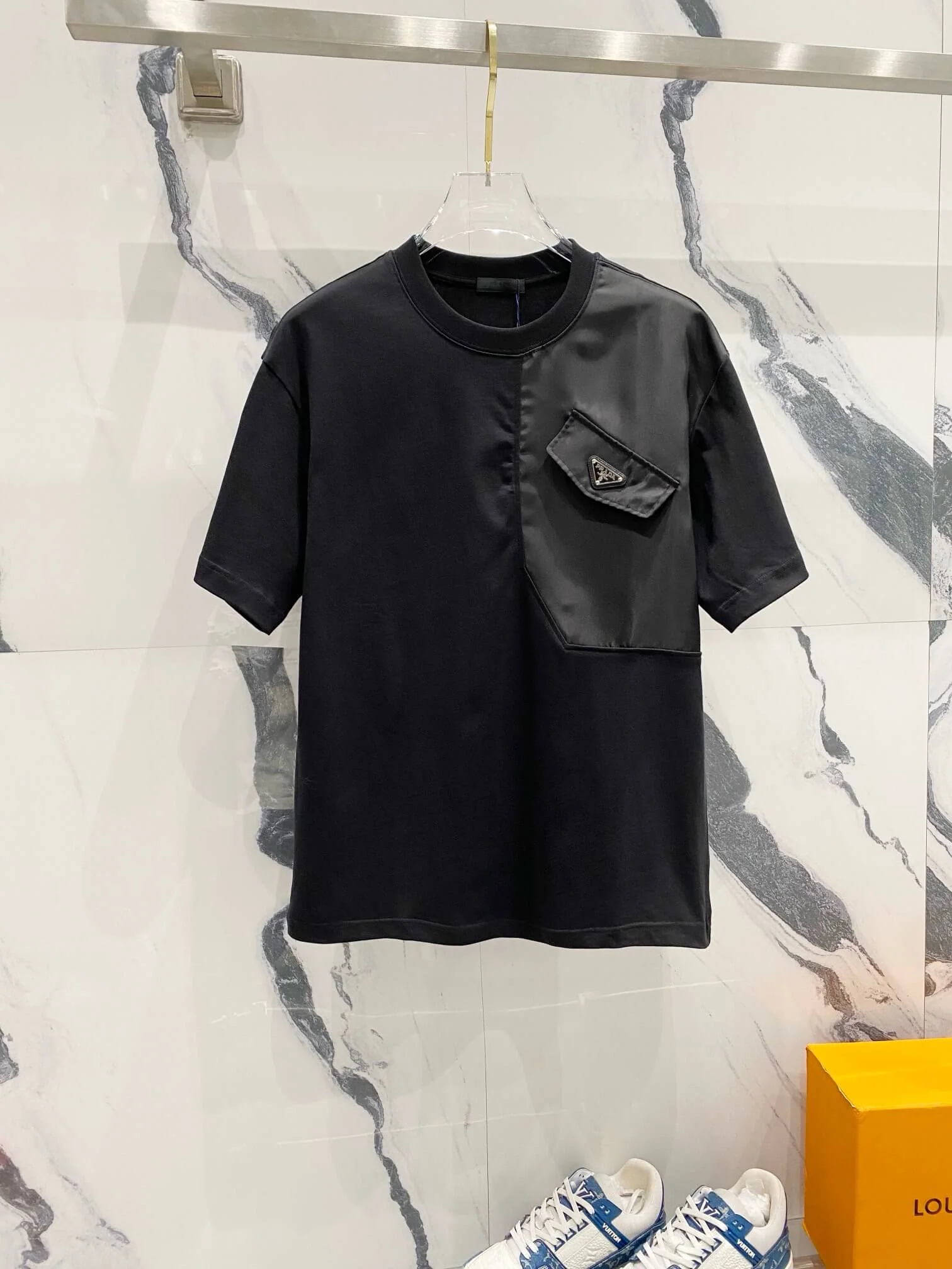 Splicing Design T Shirt