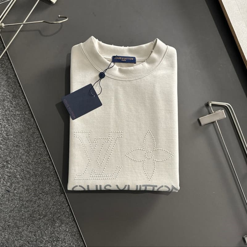 White Pearl Rhinestone 3D T-Shirt