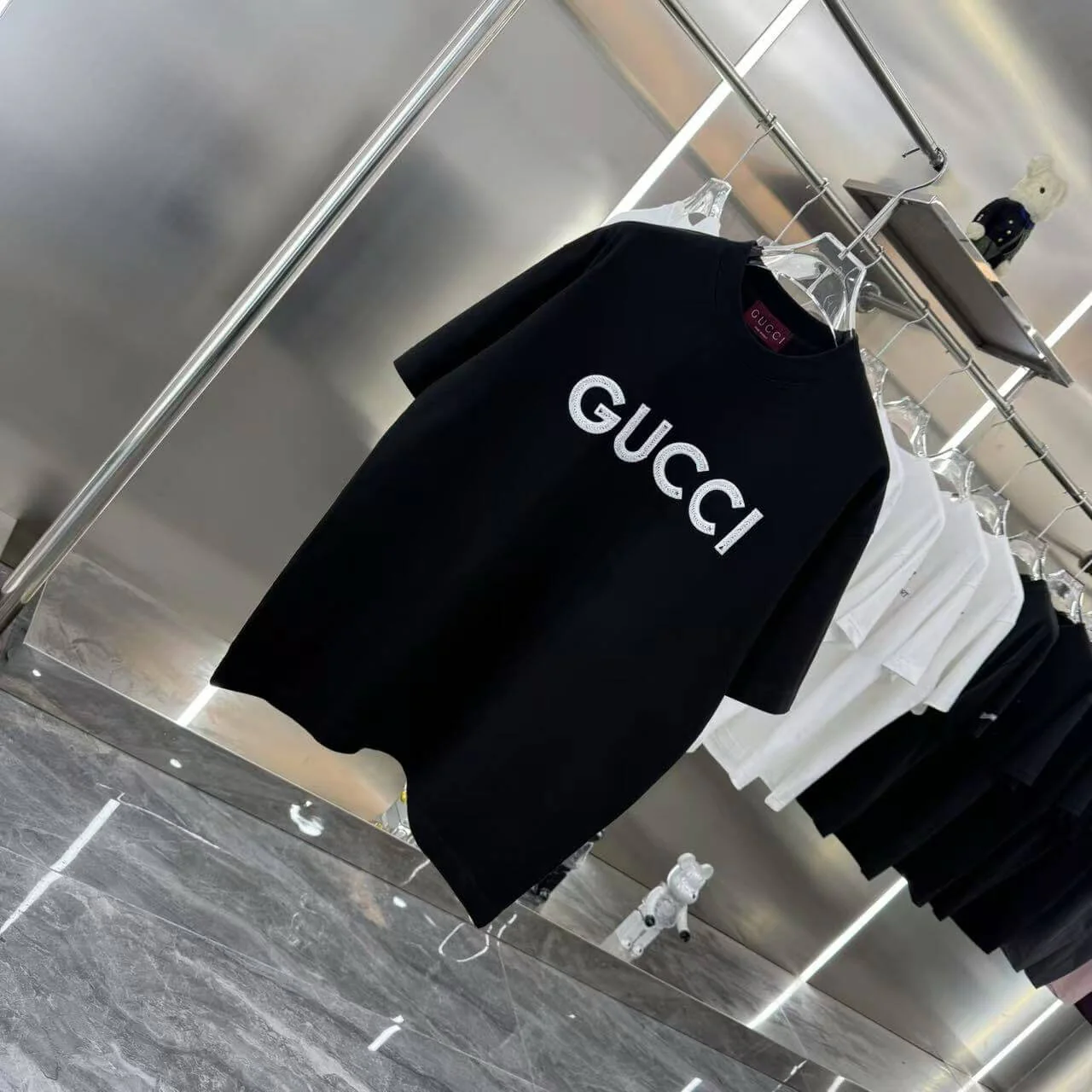 Letter Embroidery T Shirt