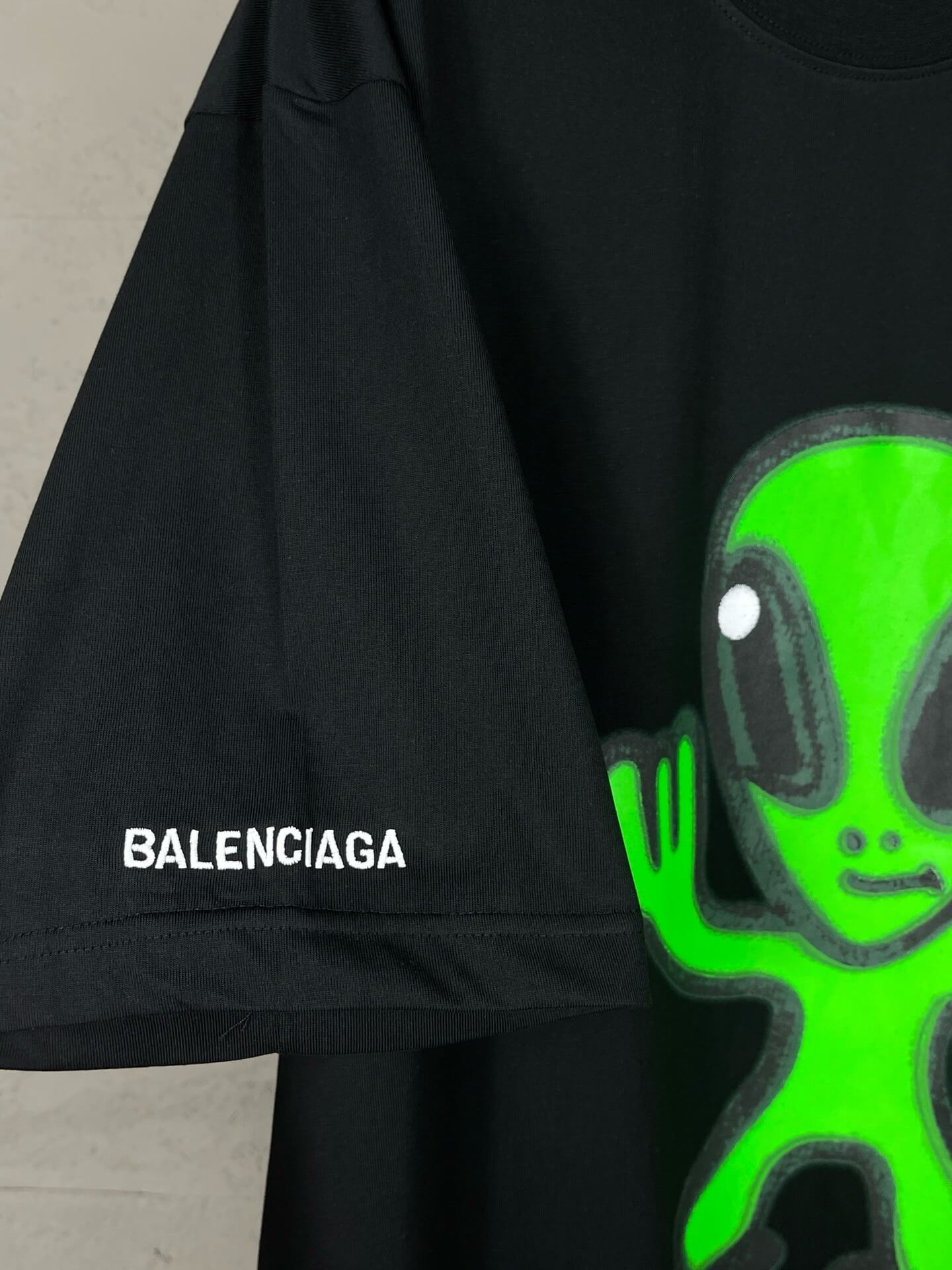 Alien Print T-Shirt