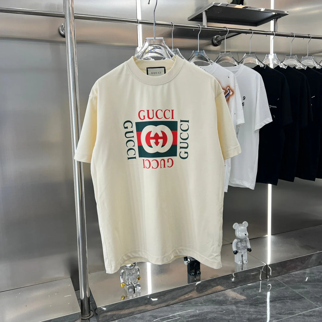 Red And Green Print T Shirt