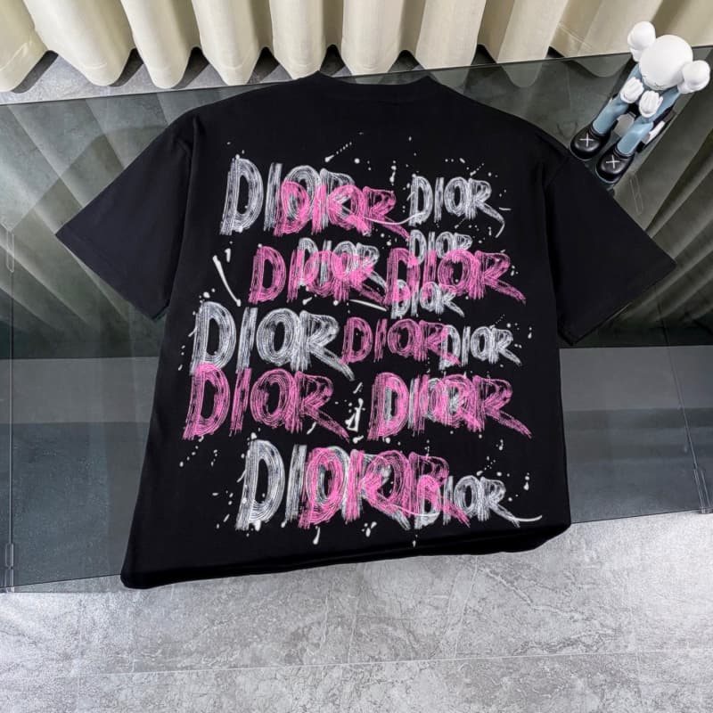 Classic All-Over Graffiti Print T-Shirt