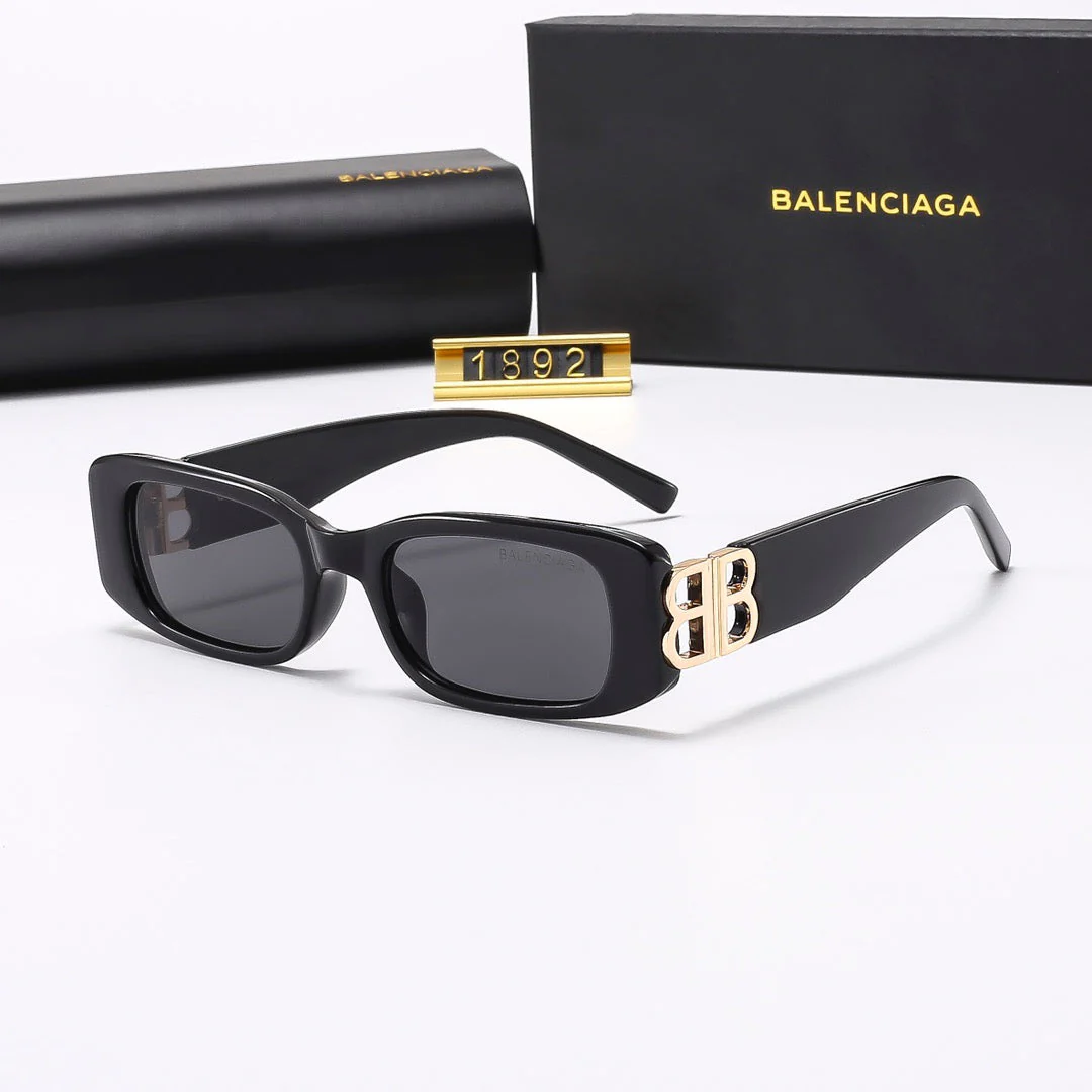 Fashionable Letter Rectangle Sunglasses