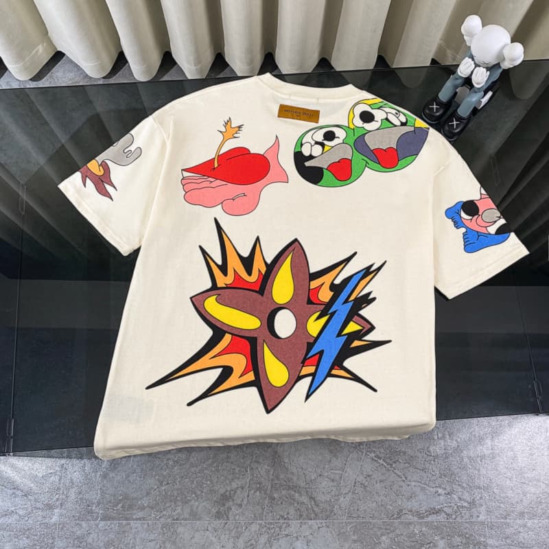 2025 Flame Graffiti Locomotive T-Shirt