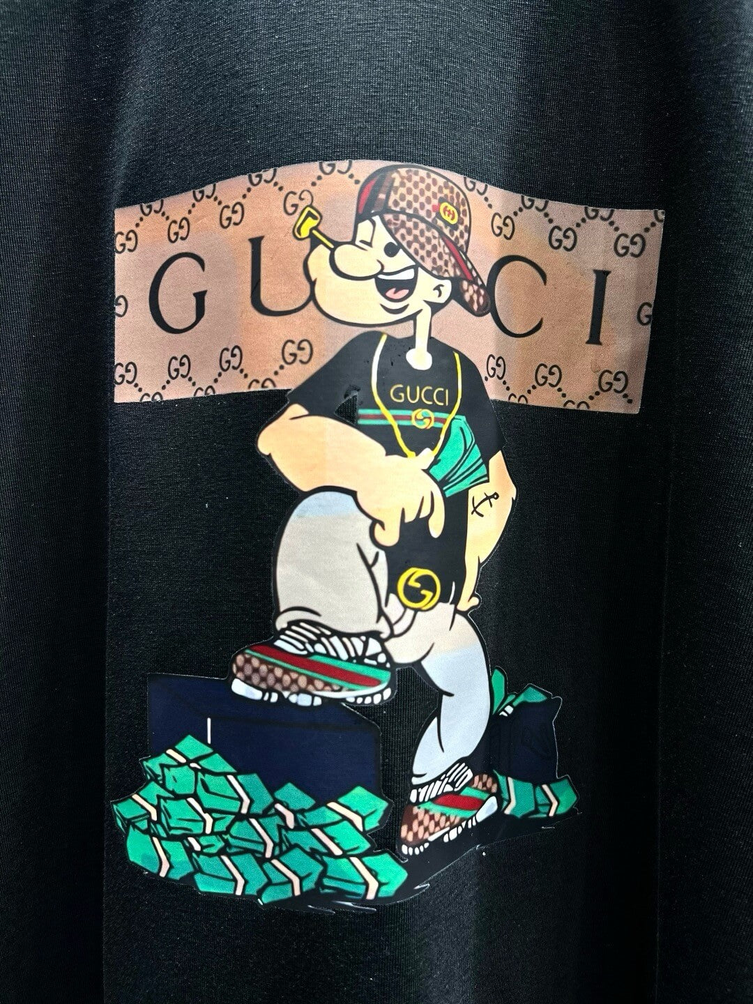 Popeye Print T Shirt