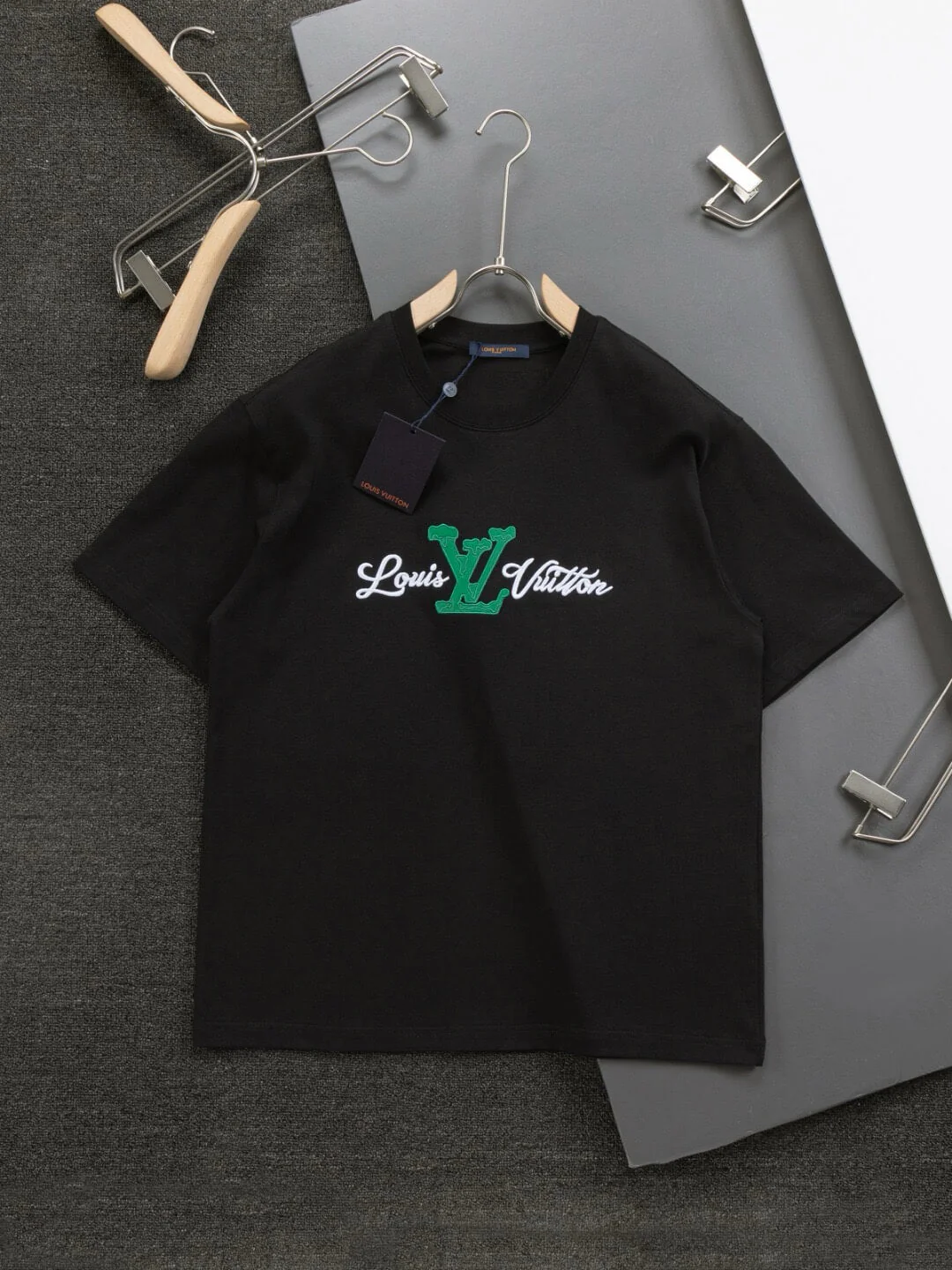 Green Embroidery T Shirt