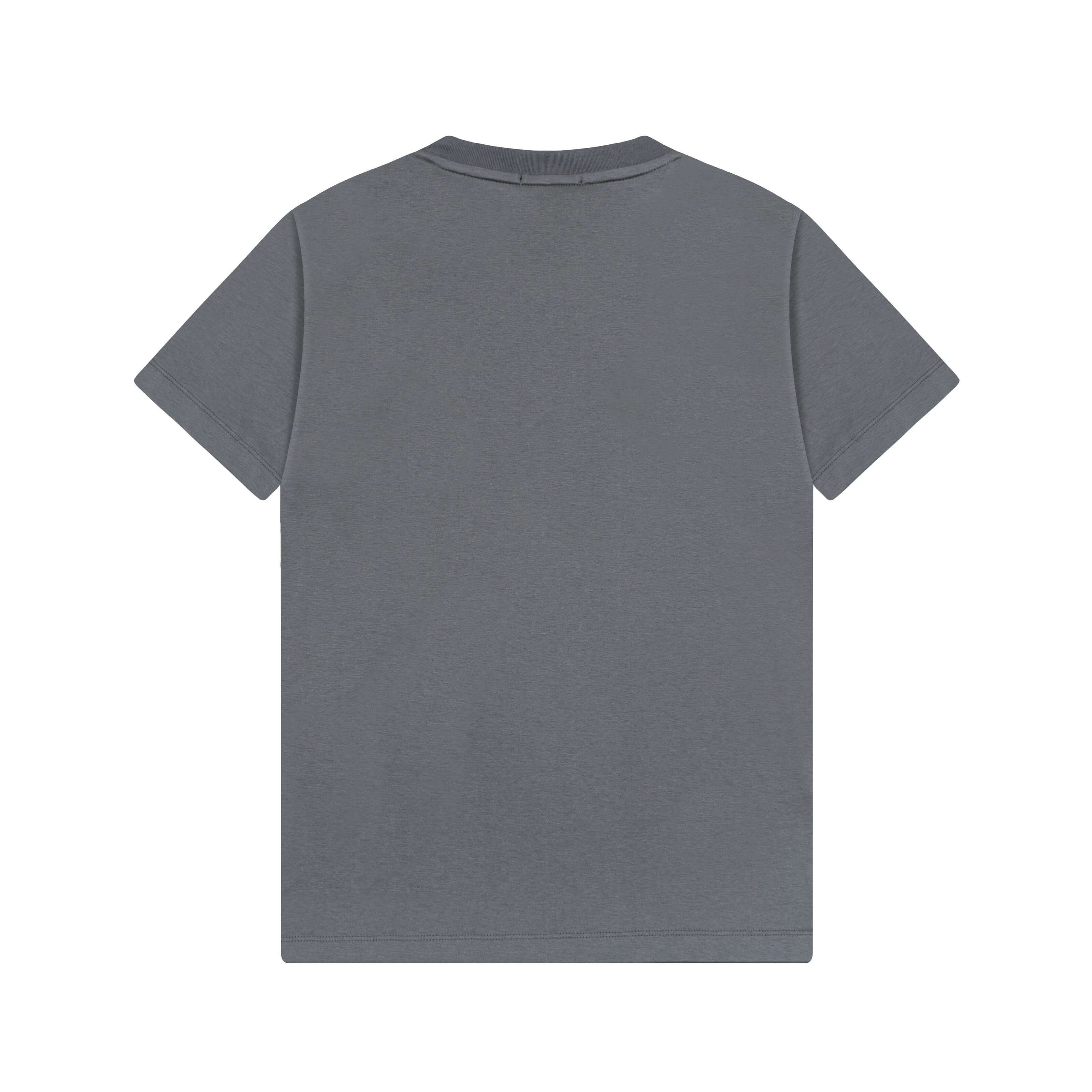 Blue Embroidery T Shirt