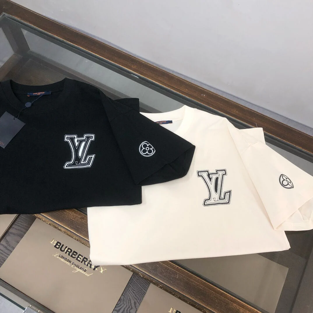 Embroidery on the Chest T Shirt