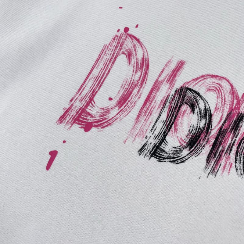 Classic All-Over Graffiti Print T-Shirt