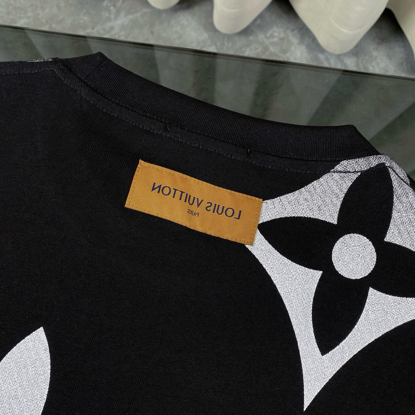 All-Over Gradient Print T-Shirt