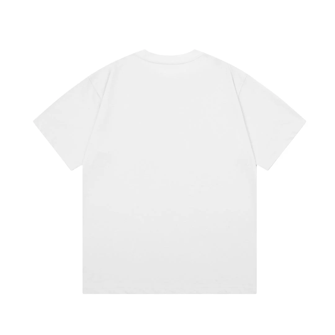 Overlapping Letters Print T Shirt