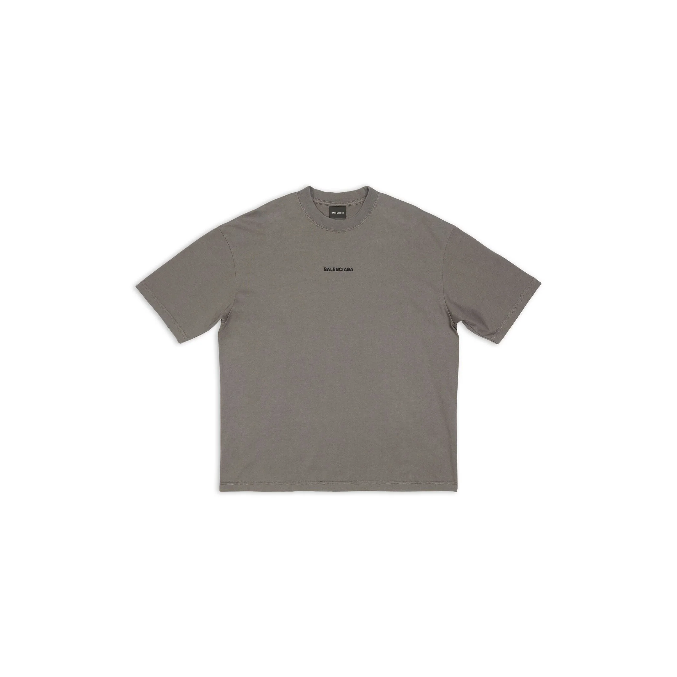 MEN''S BACK T-SHIRT MEDIUM FIT IN GREY