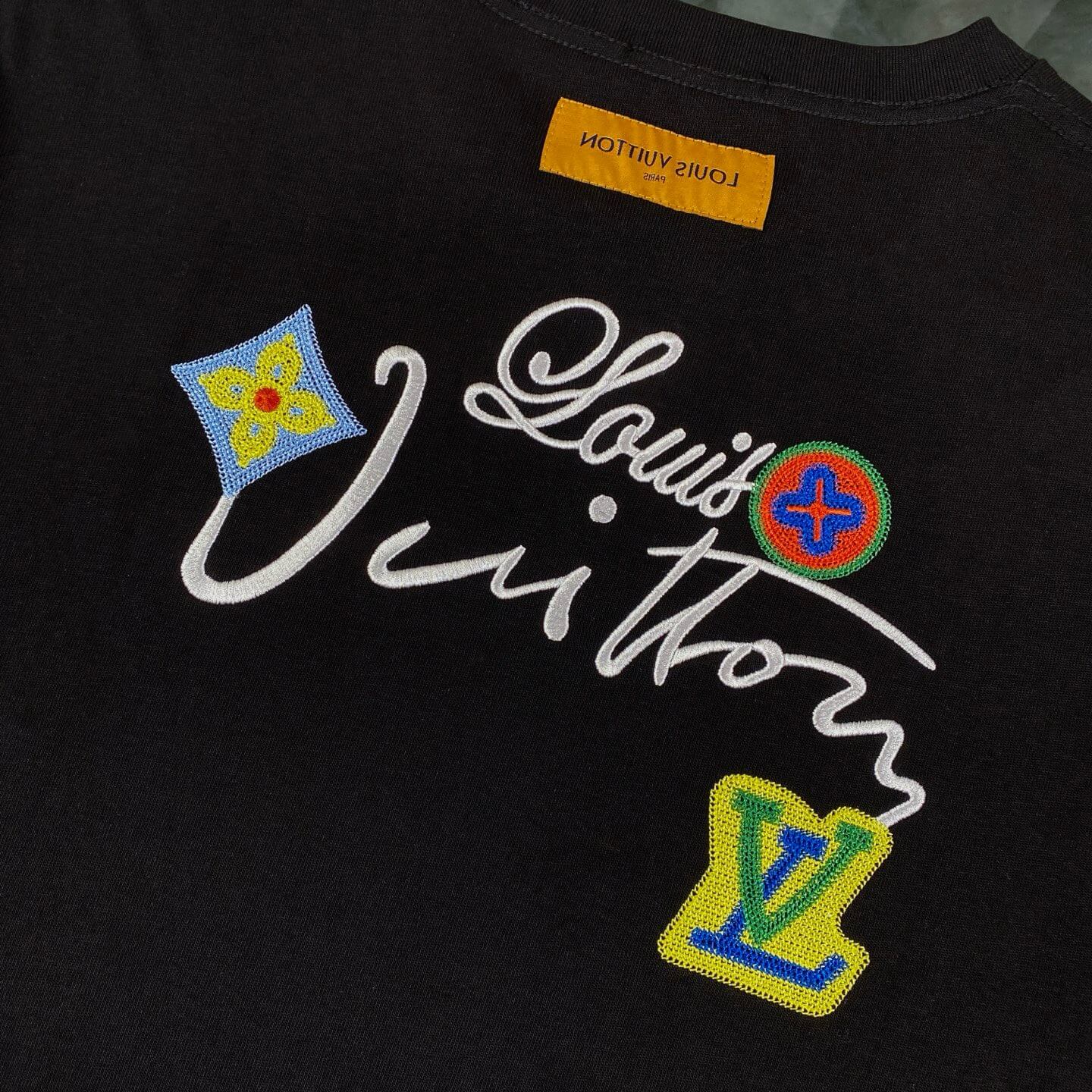 Floral Embroidery T Shirt