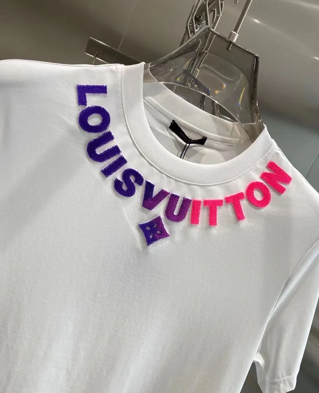 New Toothbrush Embroidery T Shirt