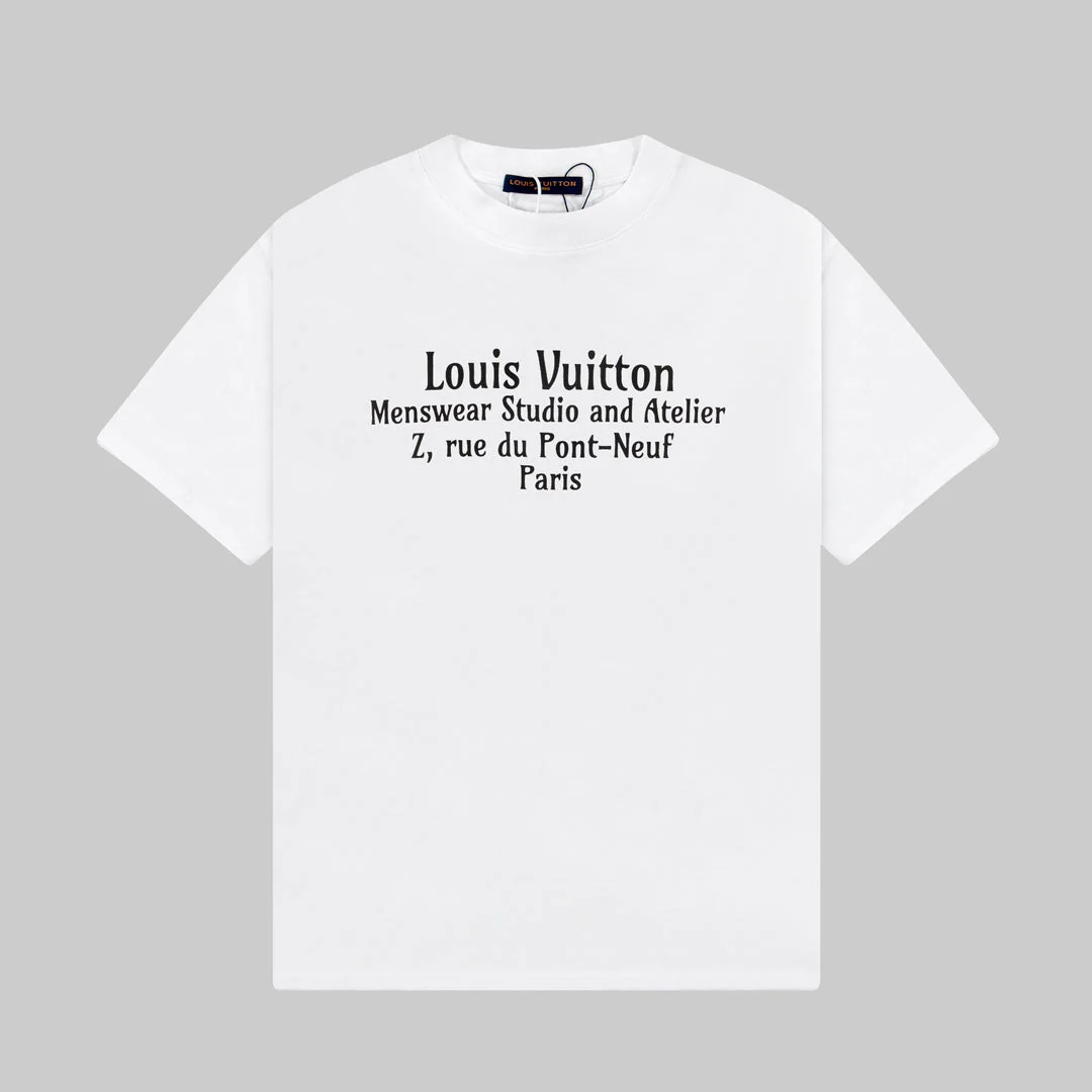 Front Back Letter Print T-shirt