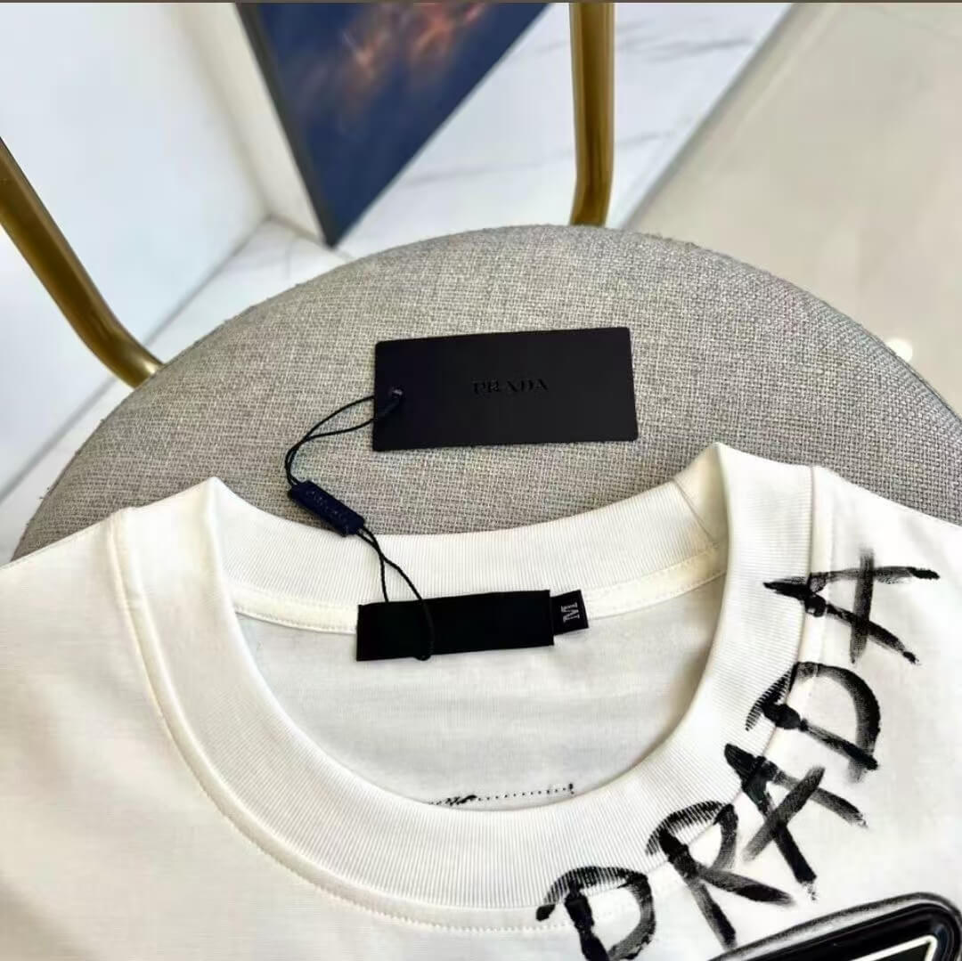 Street Style Graffiti with Metallic Element T-Shirt