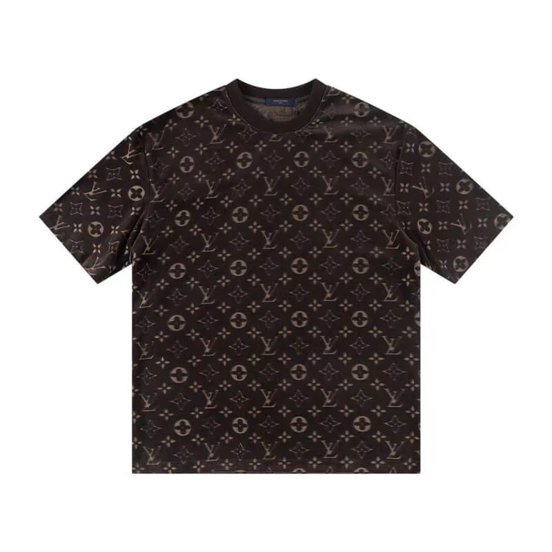 Classic All-Over Printed Embossed T-shirt