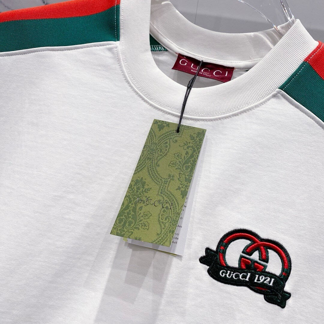 Red And Green Stripes T Shirt