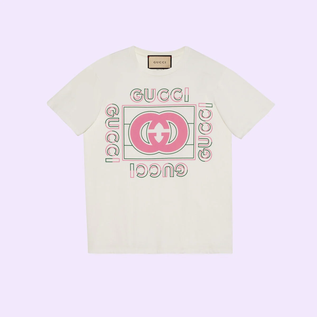 Pink Vintage Print T-SHIRT