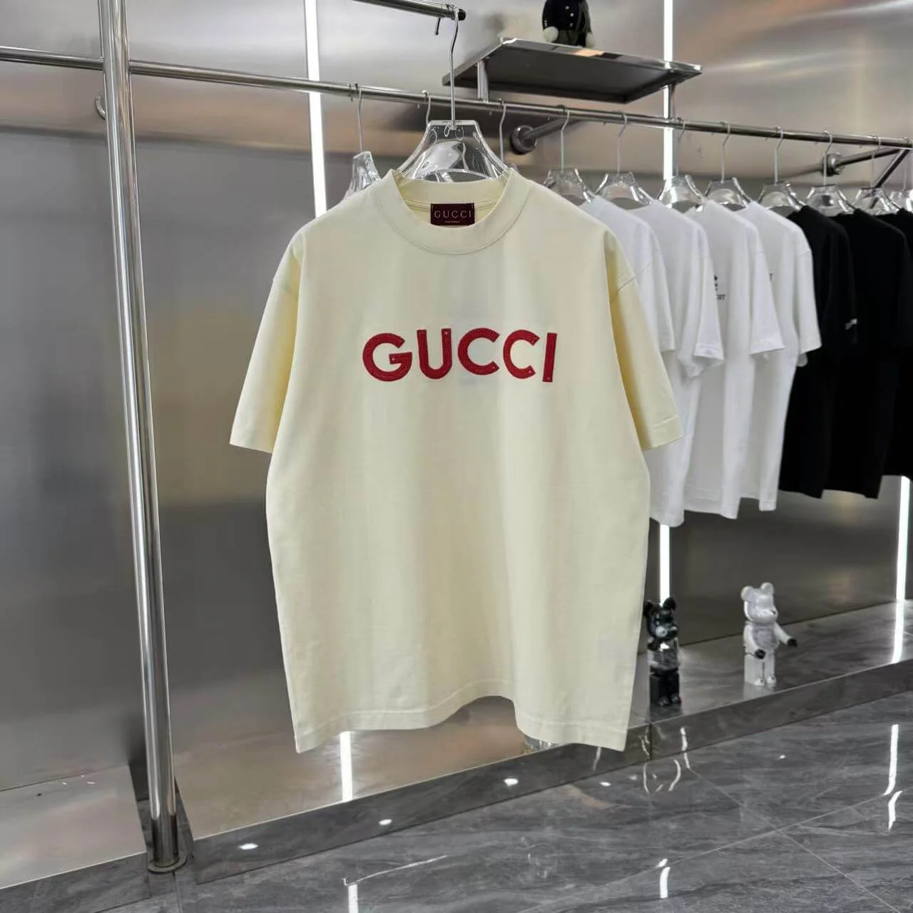 Letter Embroidery T Shirt