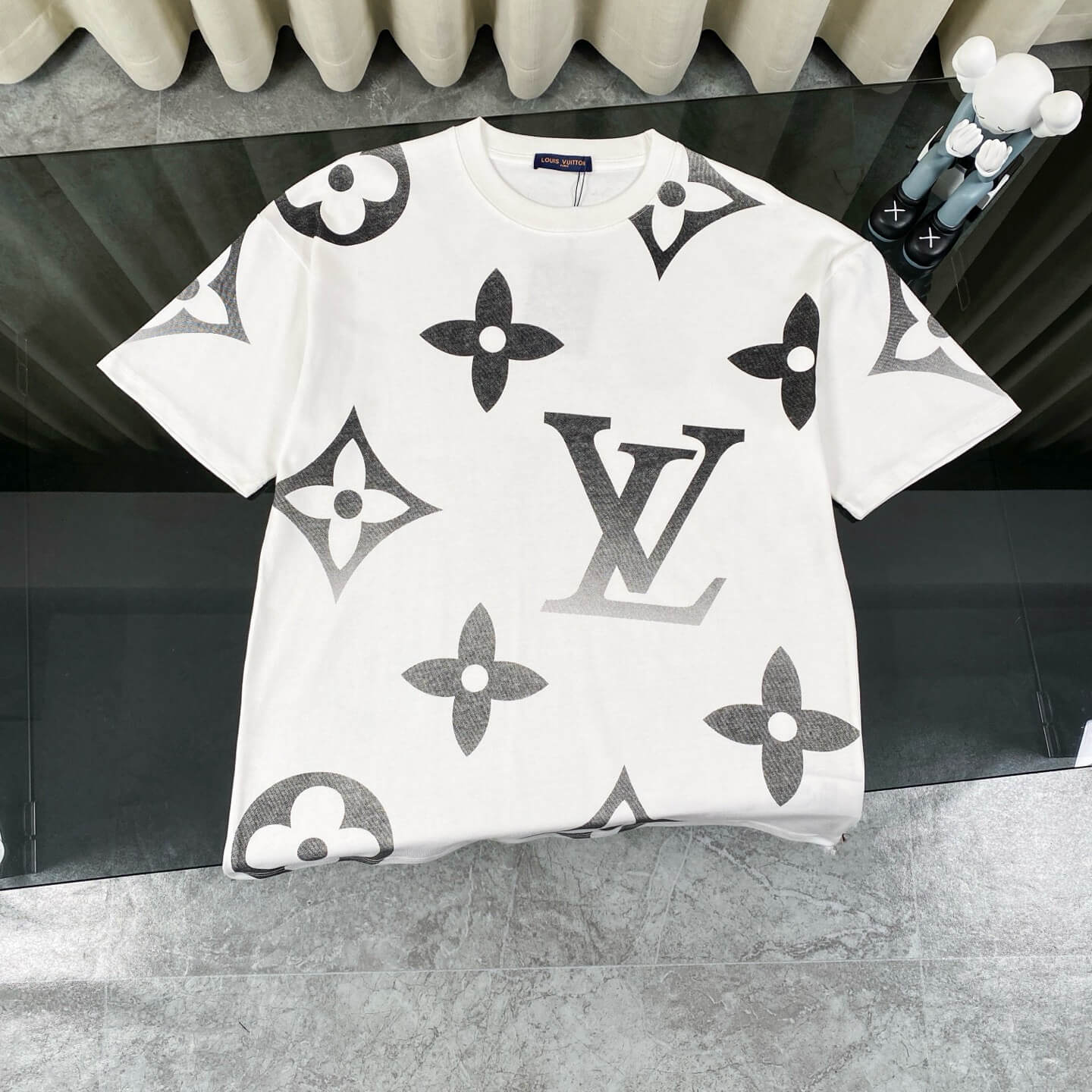 All-Over Gradient Print T-Shirt