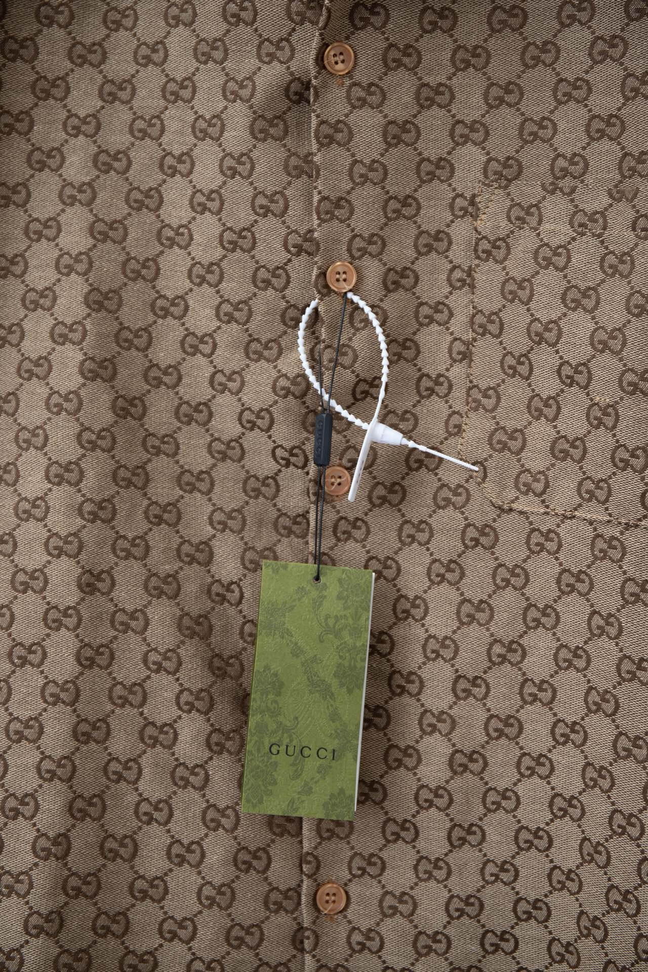 Brown All-Over Print T Shirt