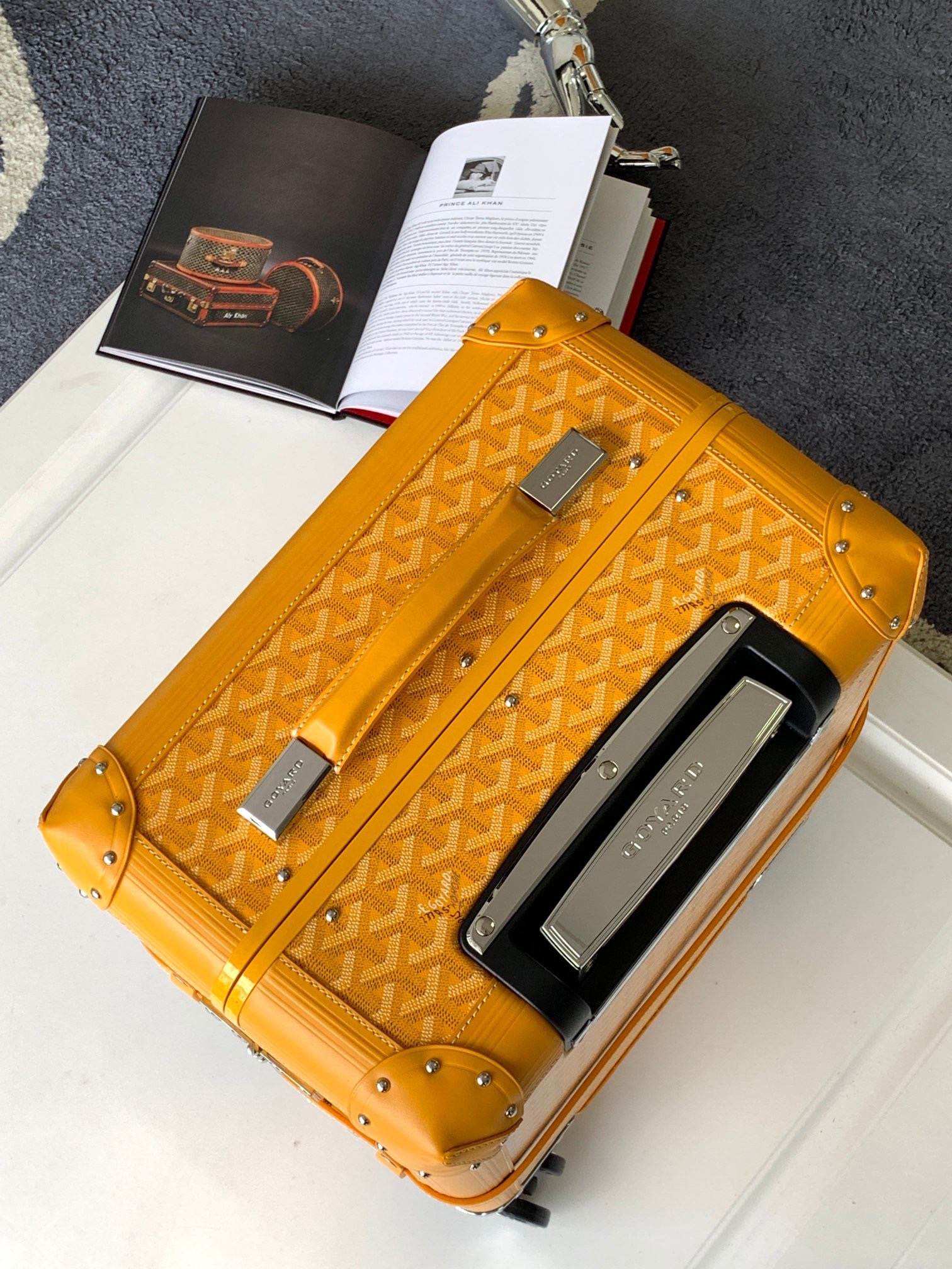 Goyard Rolling Suitcase