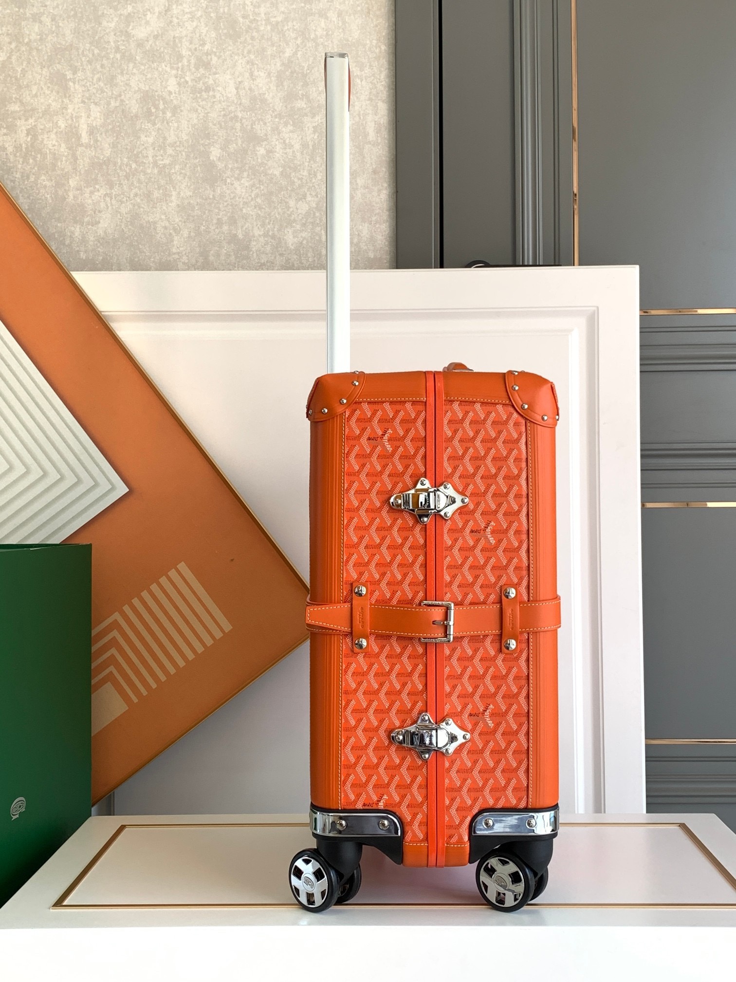 Goyard Rolling Suitcase