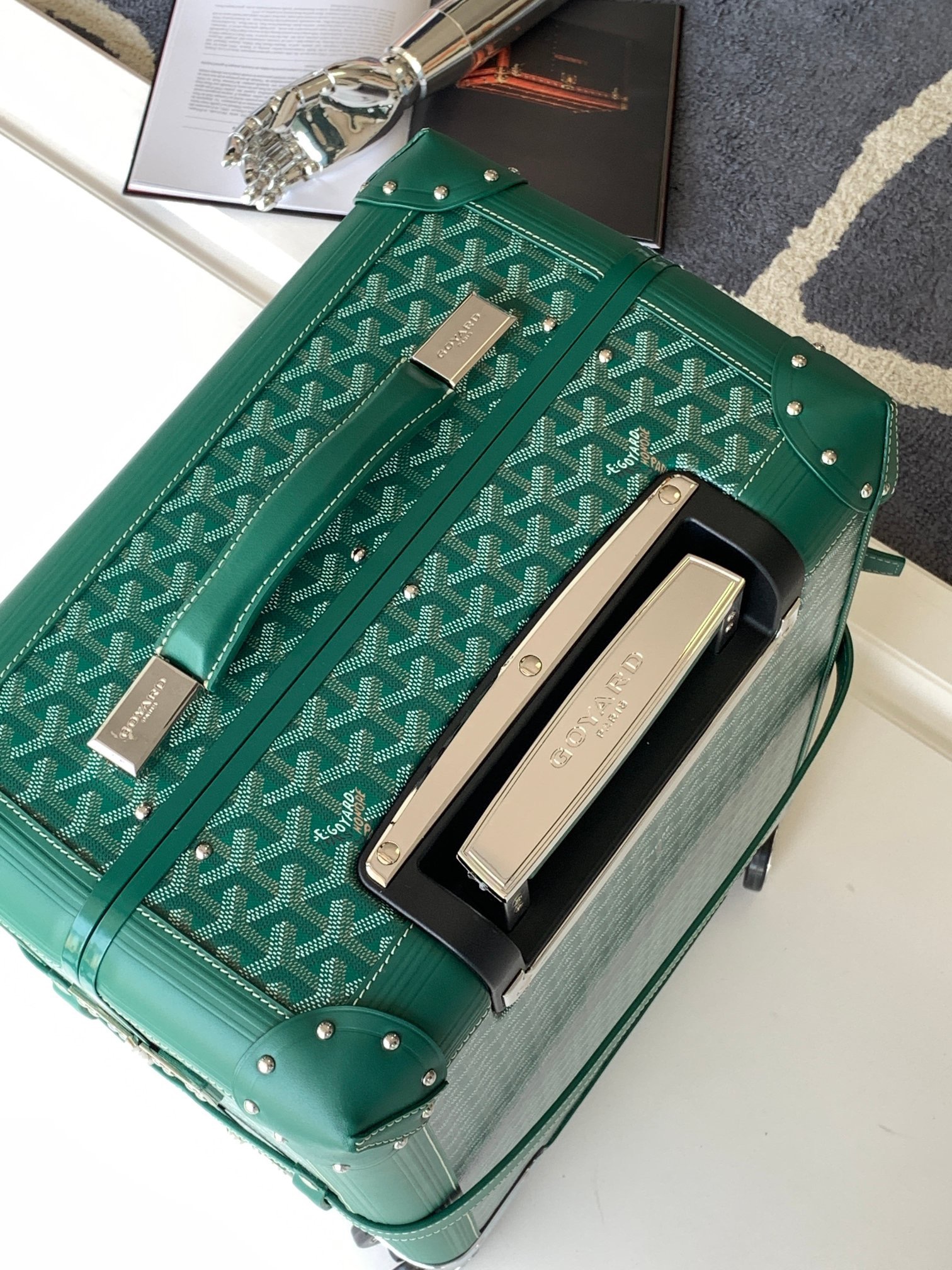 Goyard Rolling Suitcase