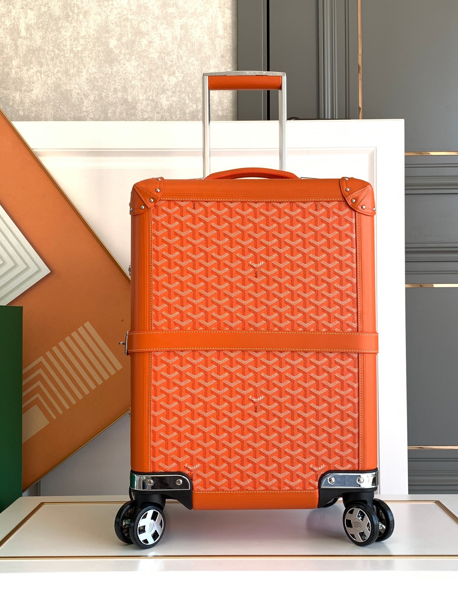 Goyard Rolling Suitcase