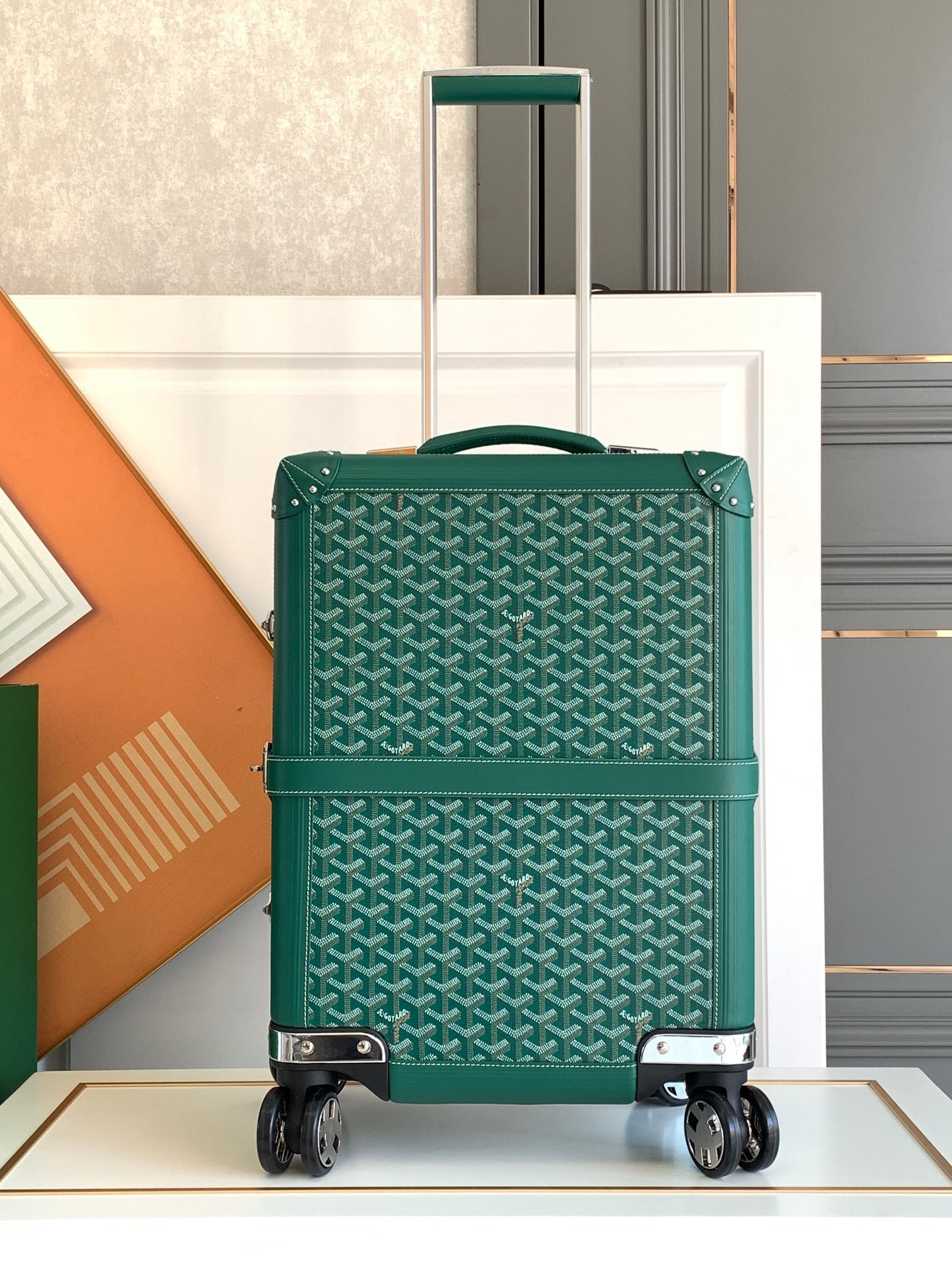 Goyard Rolling Suitcase