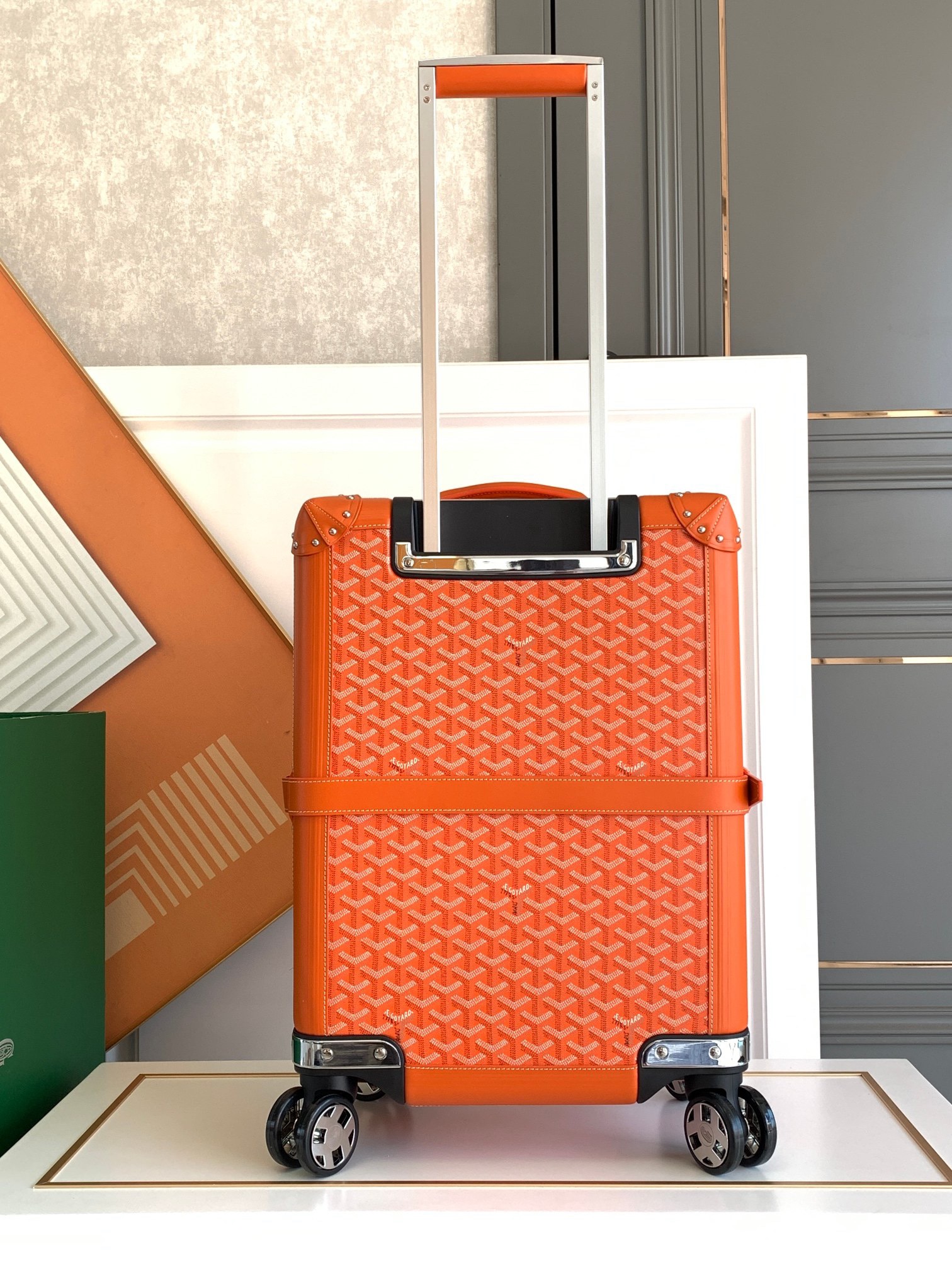 Goyard Rolling Suitcase