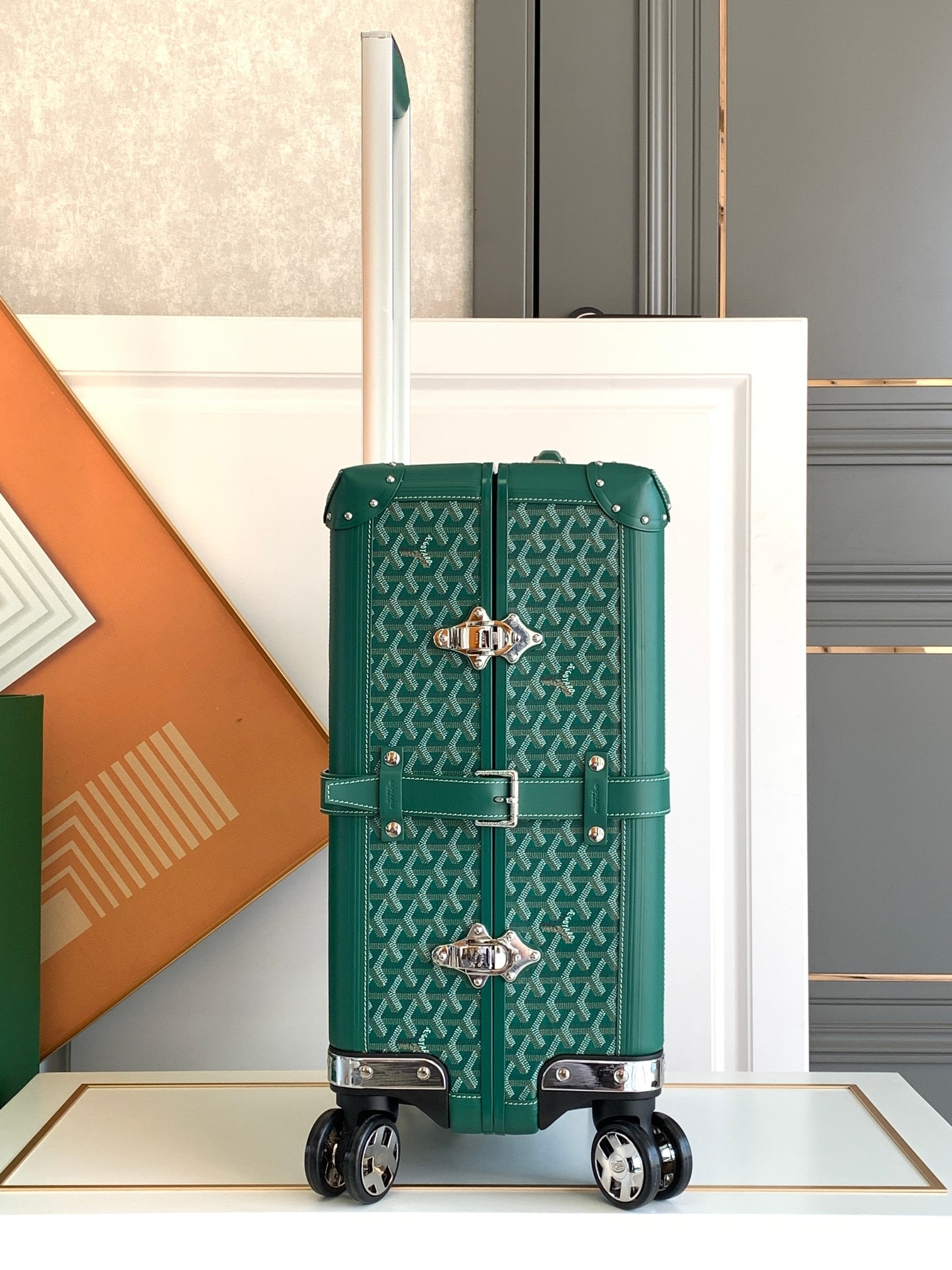 Goyard Rolling Suitcase