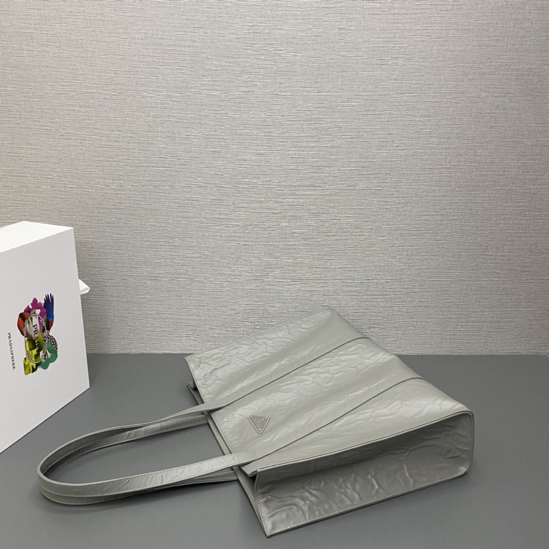 Prada Large Antique Tote Bag