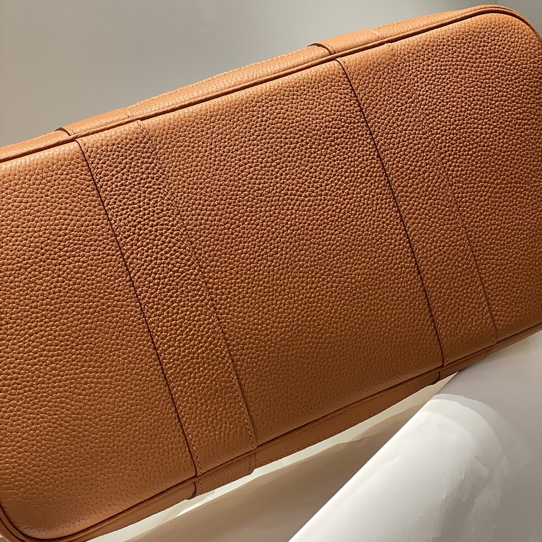 Hermes painted graffiti French fjord imported original cowhide wax thread sewing master craft painted canvas 36*30cm