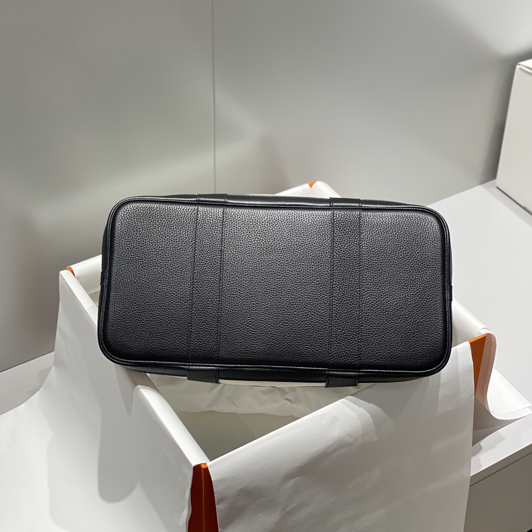 Hermes painted graffiti French fjord imported original cowhide wax thread sewing master craft painted canvas 36*30cm