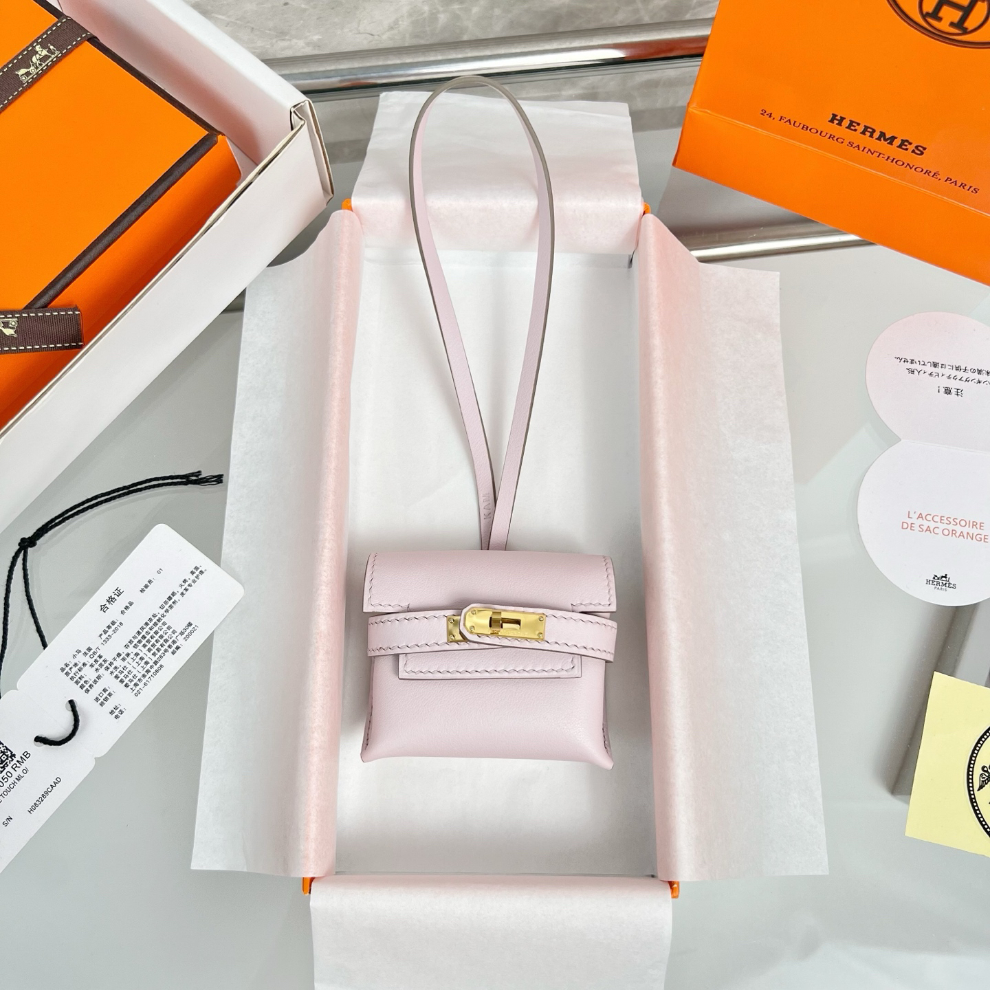 Hermes Kelly earphone bag pendant Kelly festival pendant bag pendant