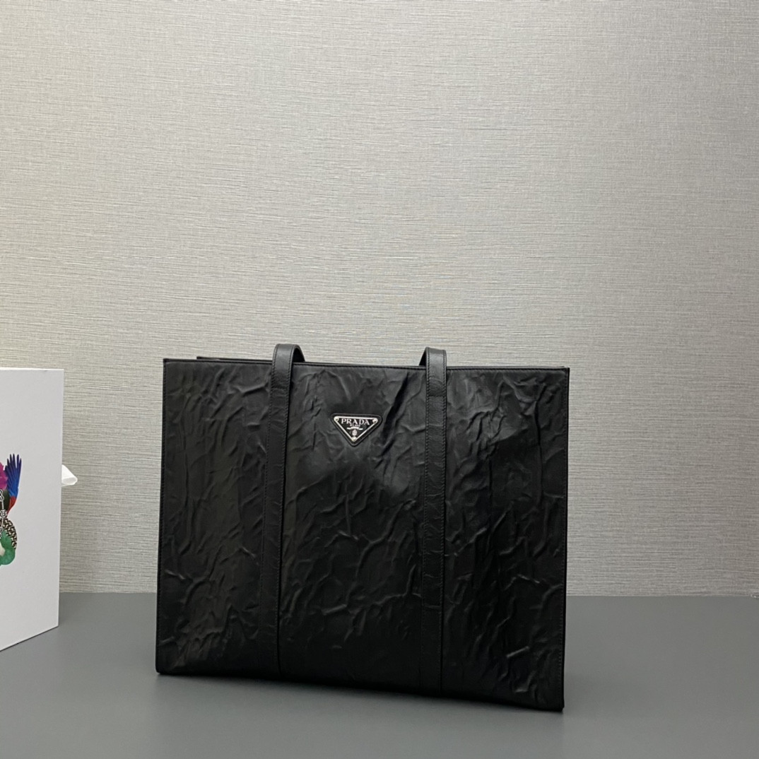 Prada Large Antique Tote Bag