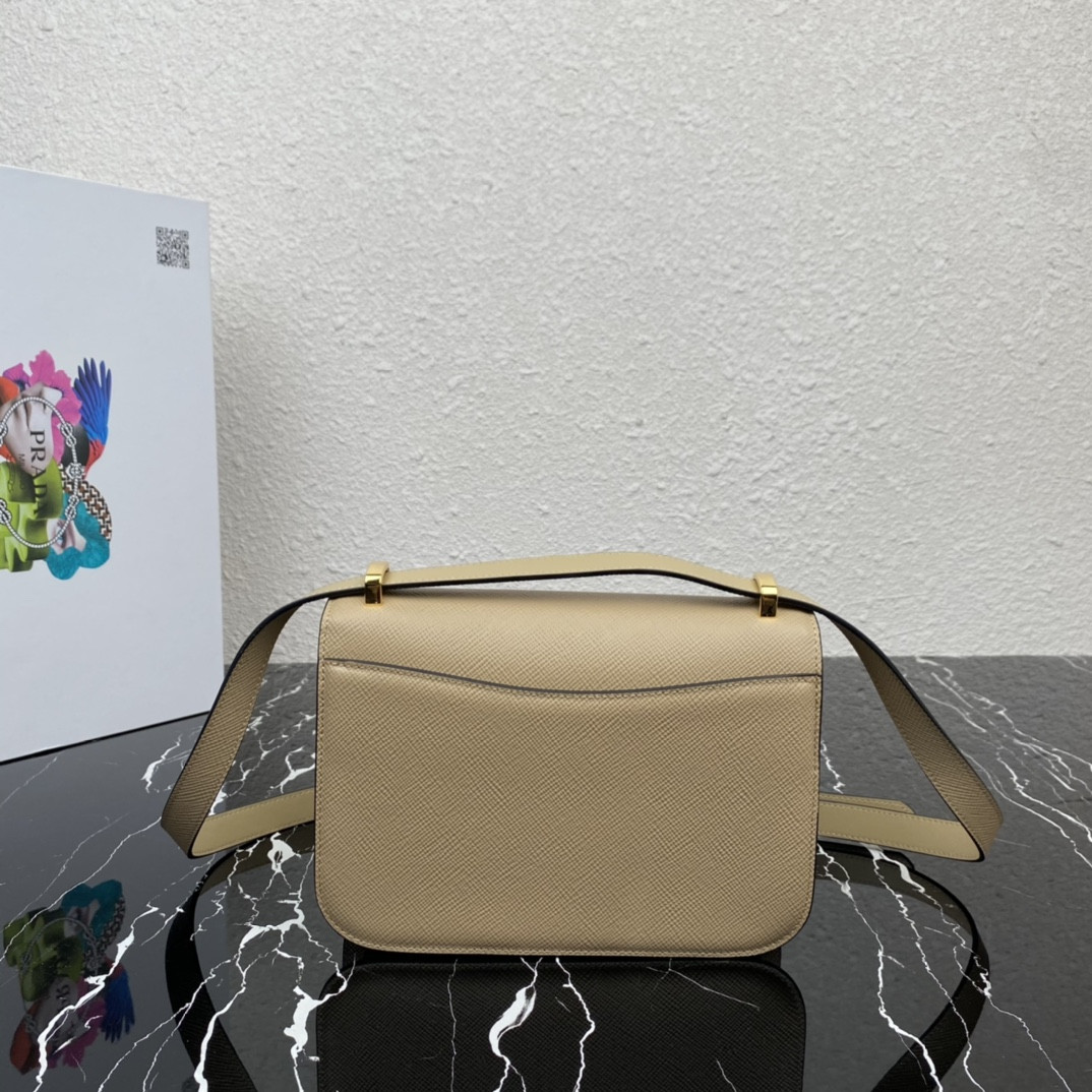 Prada Emblème Saffiano Shoulder Bag